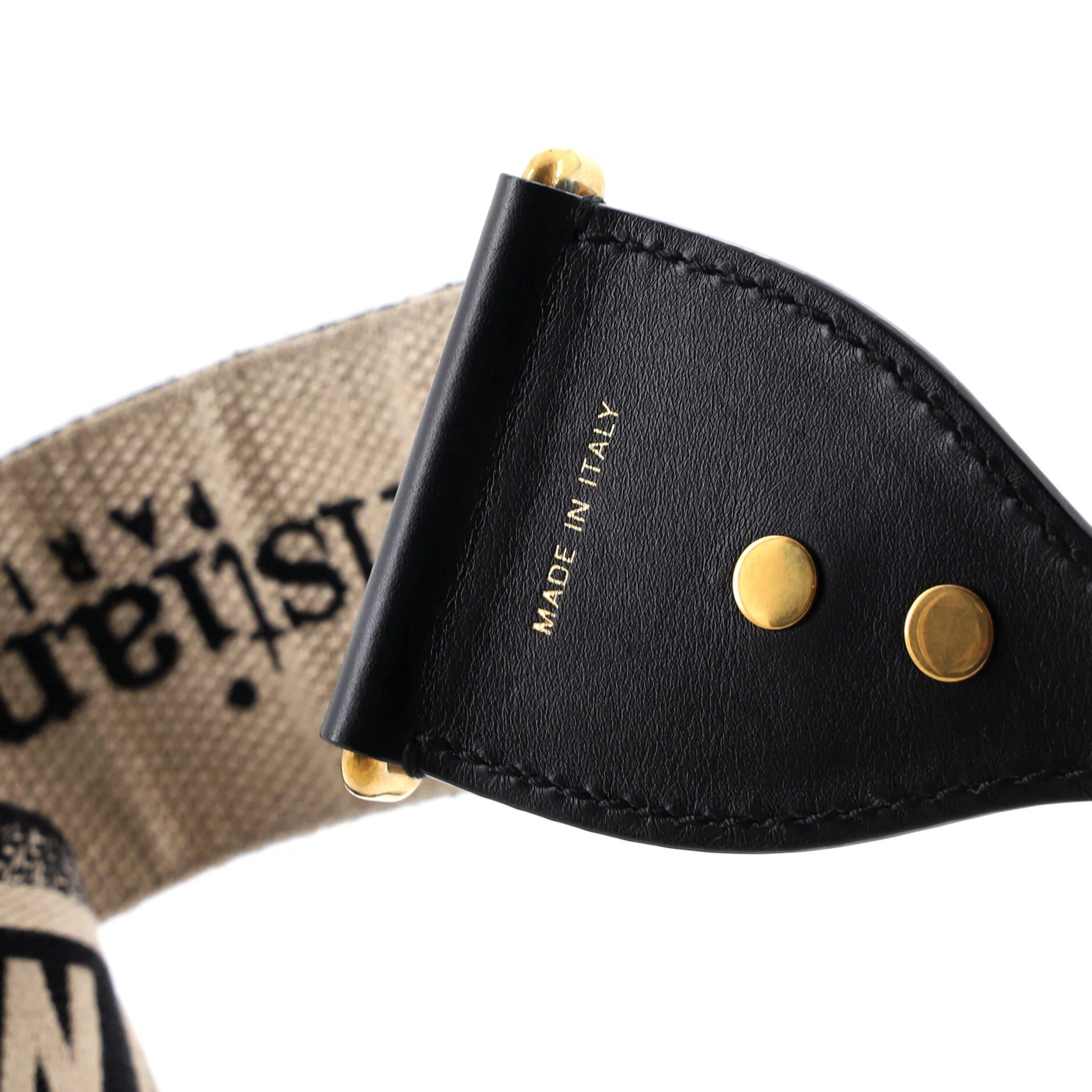Logo Shoulder Strap Embroidered Canvas - Image 3