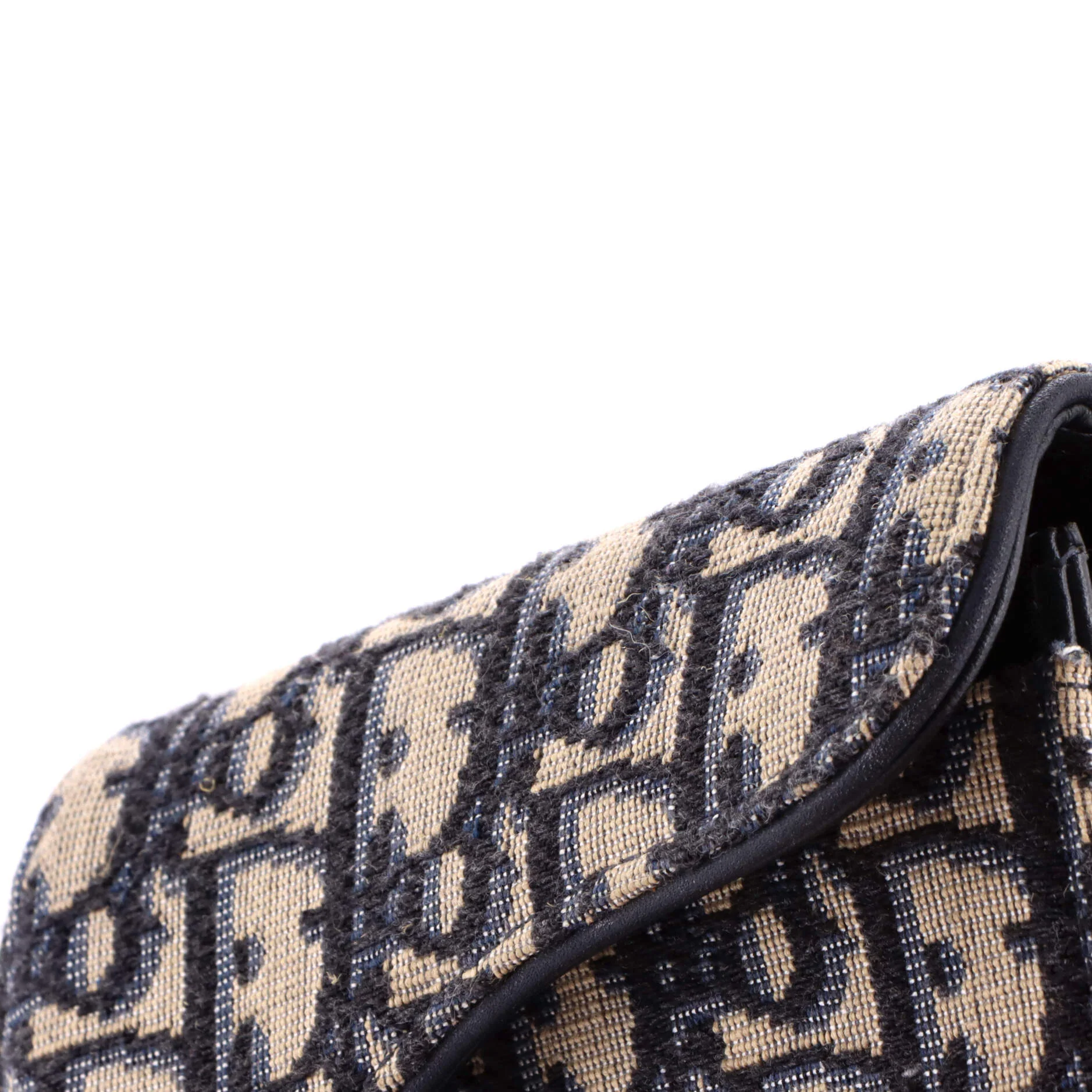 Saddle Flap Wallet Oblique Canvas Mini - Image 6