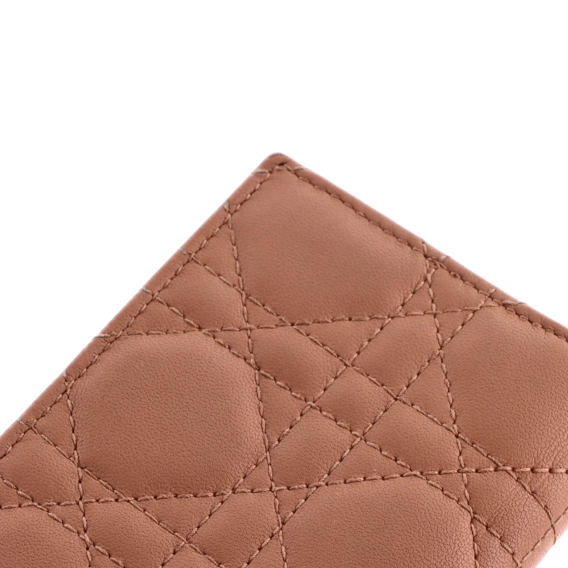Ultra Matte Lady Dior Wallet Cannage Quilt Calfskin Mini - Image 7