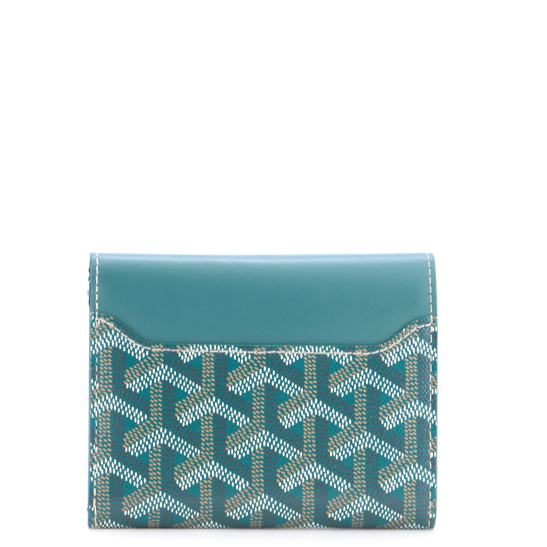 Saint Gabriel Wallet Coated Canvas and Leather Compact - Image 3
