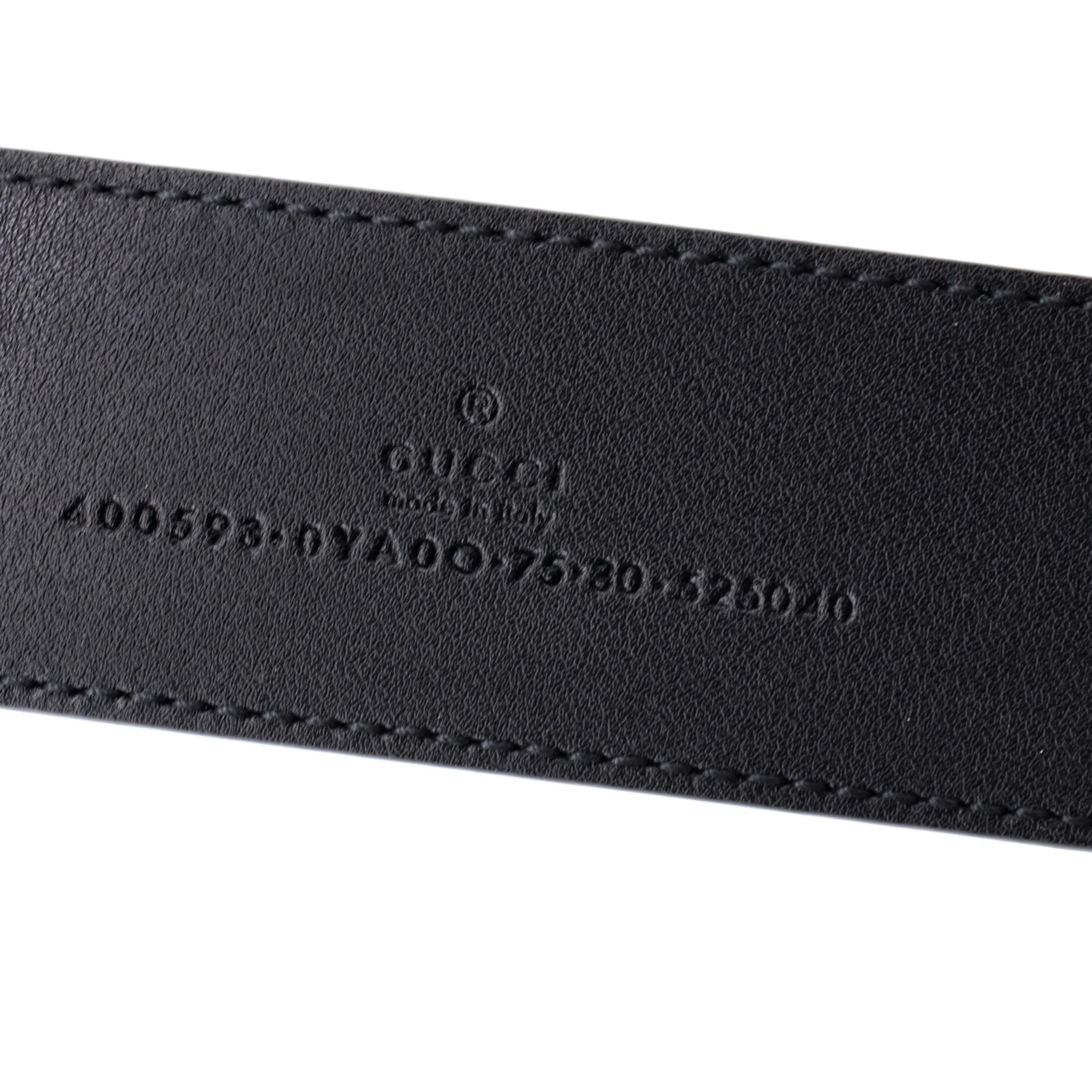 GG Marmont Belt Leather Wide - Image 3
