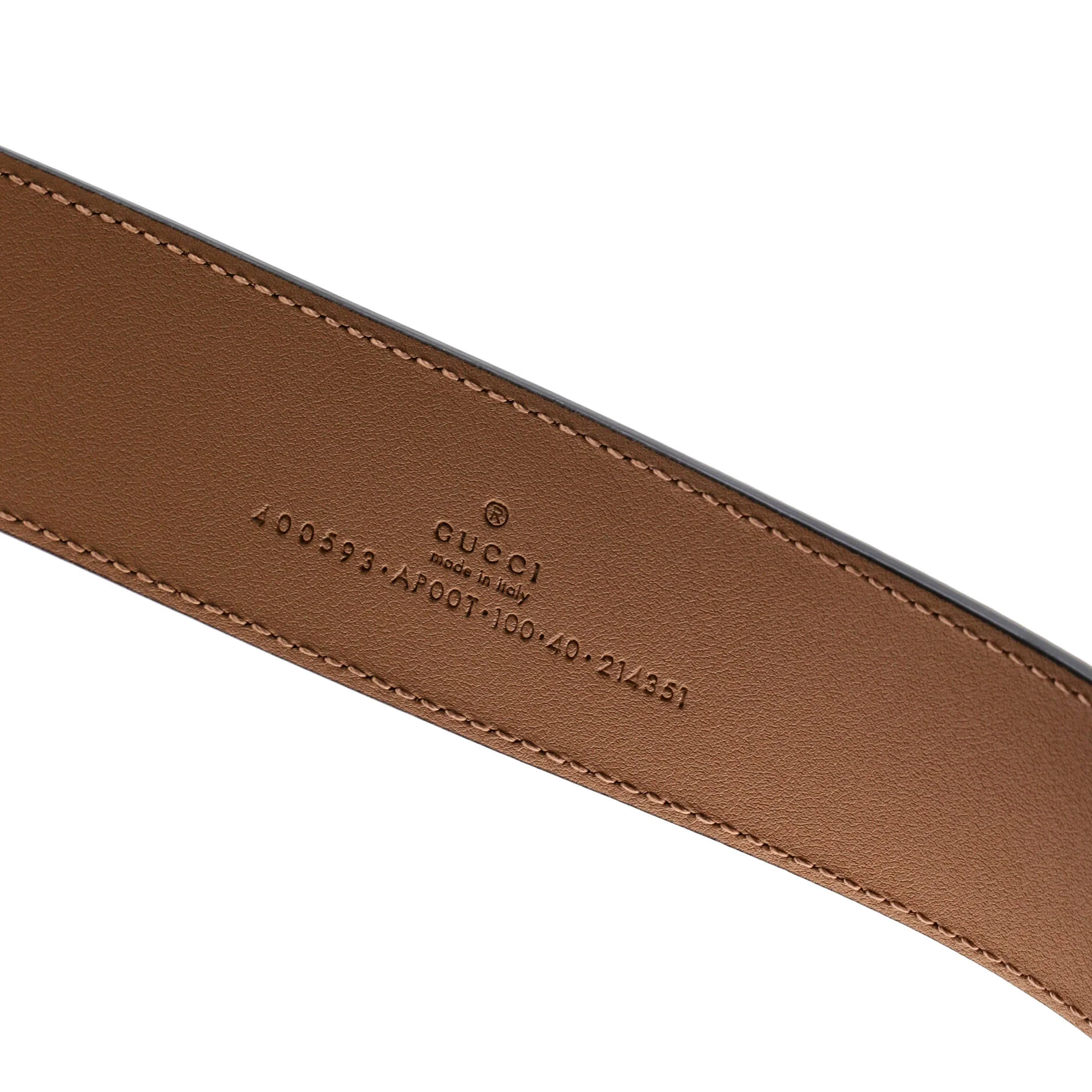 GG Marmont Belt Leather Wide - Image 3