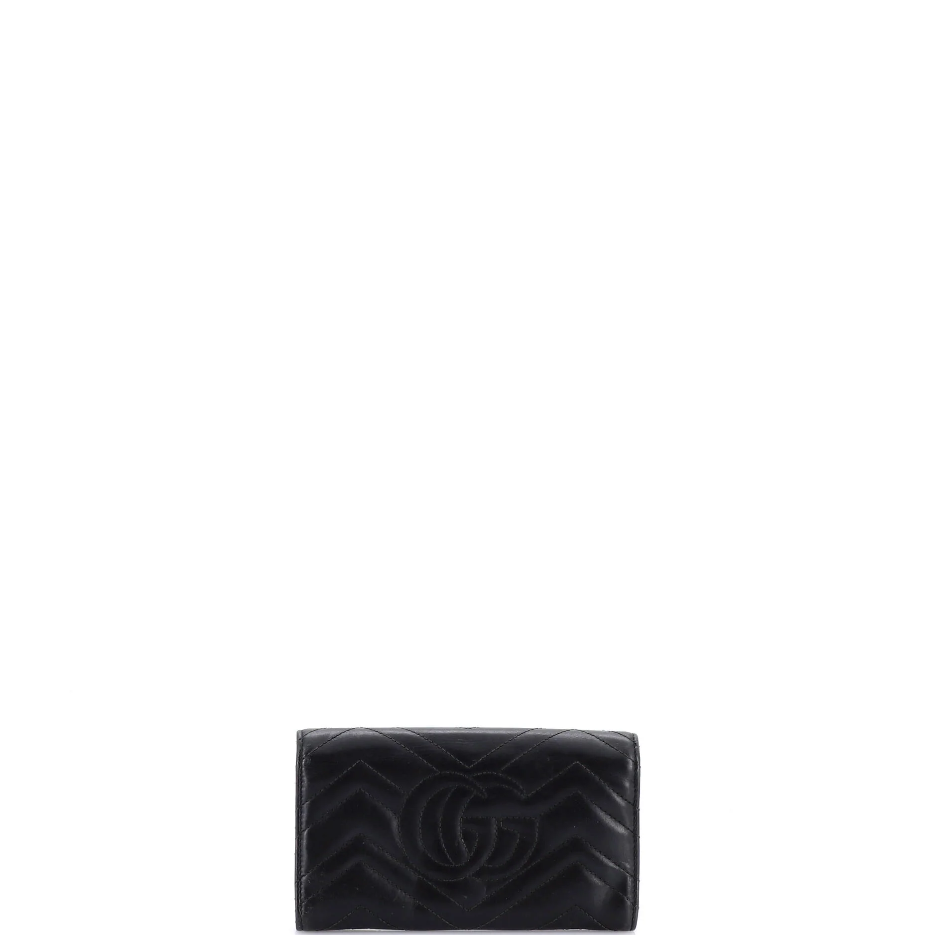GG Marmont Continental Wallet Matelasse Leather - Image 3