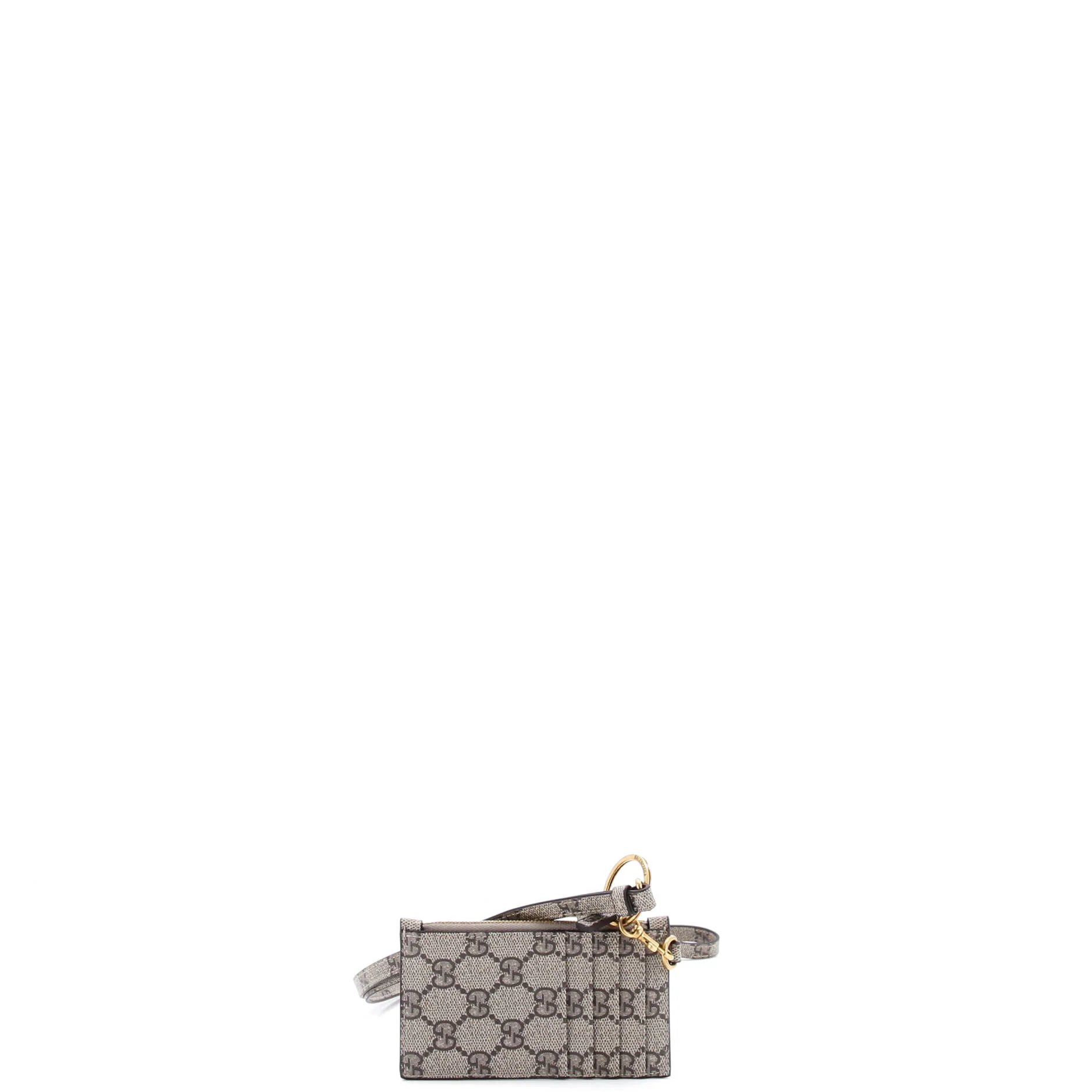 x Balenciaga The Hacker Project Zip Card Case with Strap GG Coated Canvas - Image 3