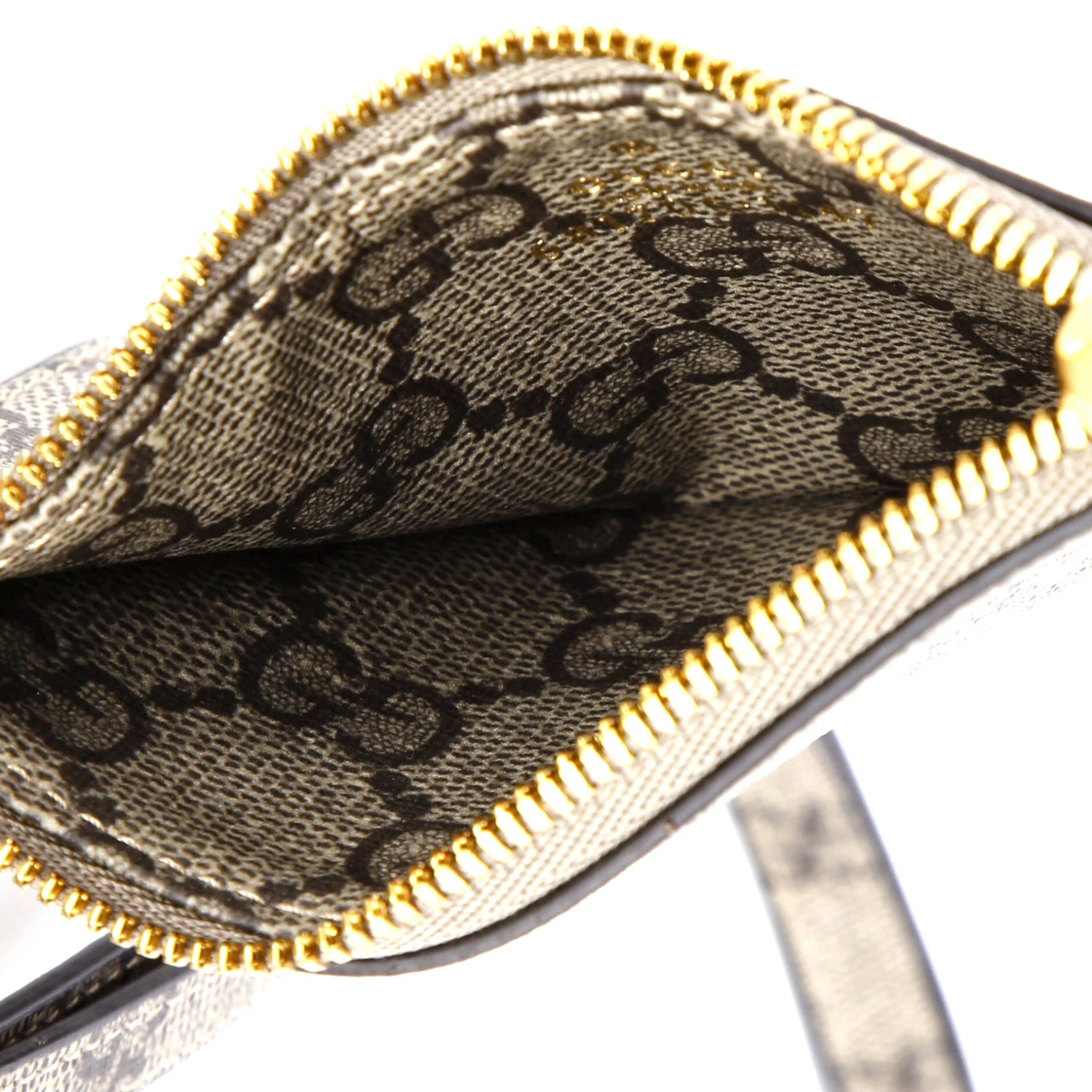 x Balenciaga The Hacker Project Zip Card Case with Strap GG Coated Canvas - Image 5