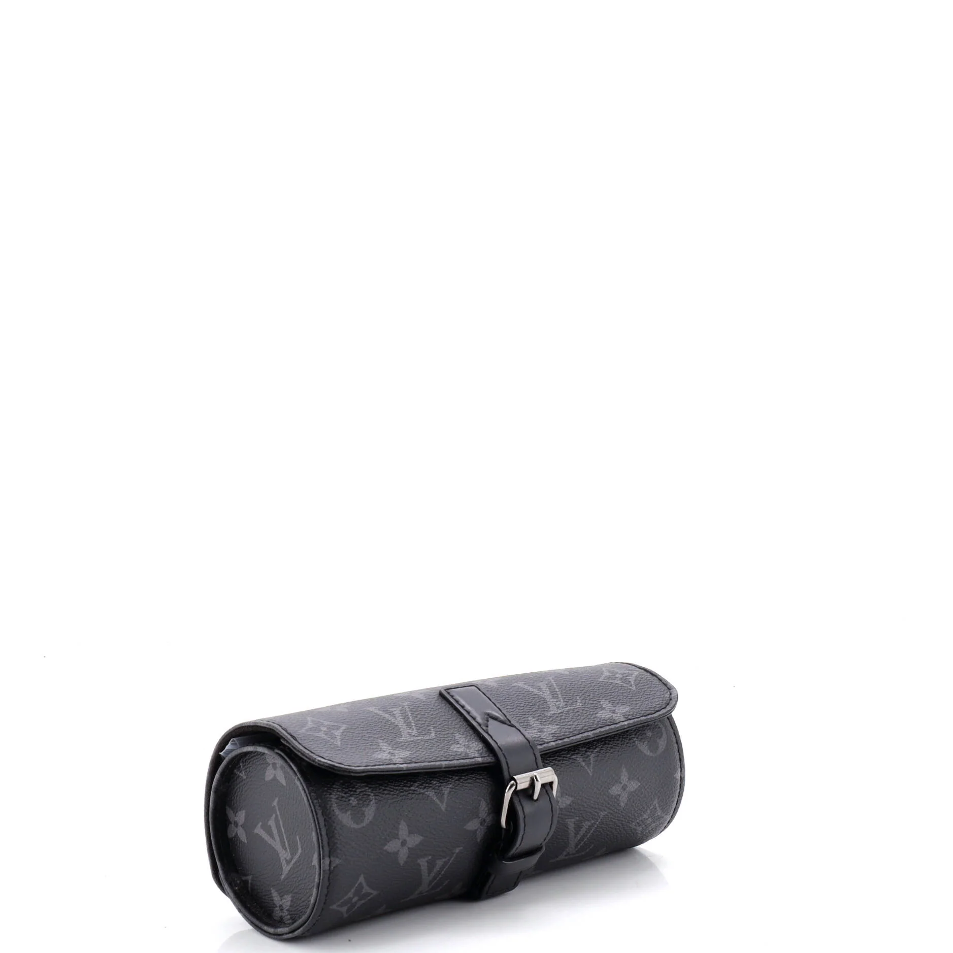 3 Watch Case Monogram Eclipse Canvas - Image 2