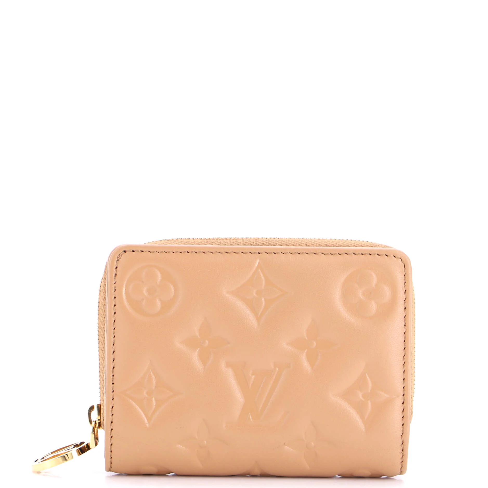 Coussin Lou Wallet Monogram Embossed Lambskin