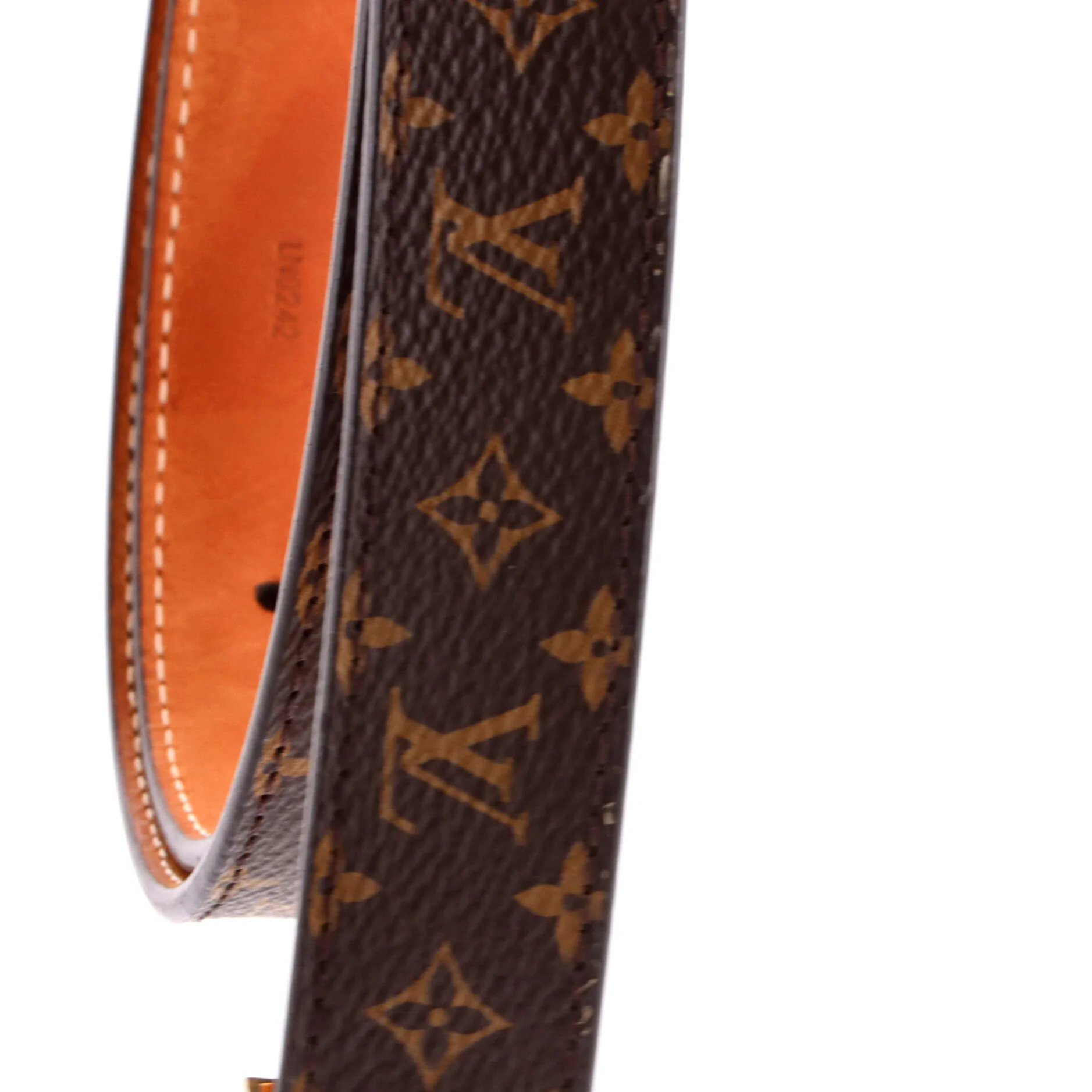 LV Initiales Belt Monogram Canvas Thin - Image 4