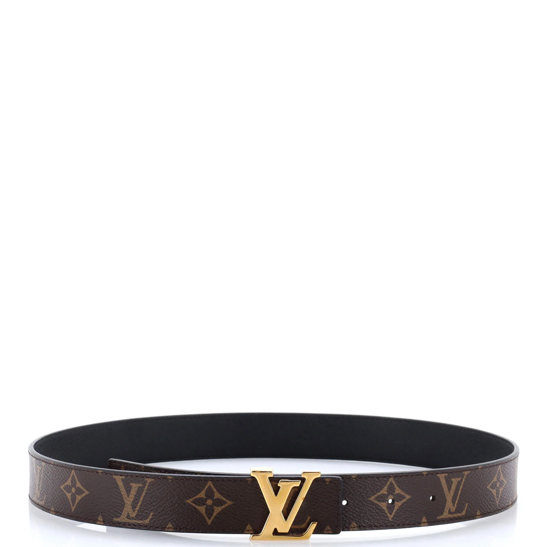 LV Initiales Reversible Belt Monogram Canvas and Leather Medium - Image 2