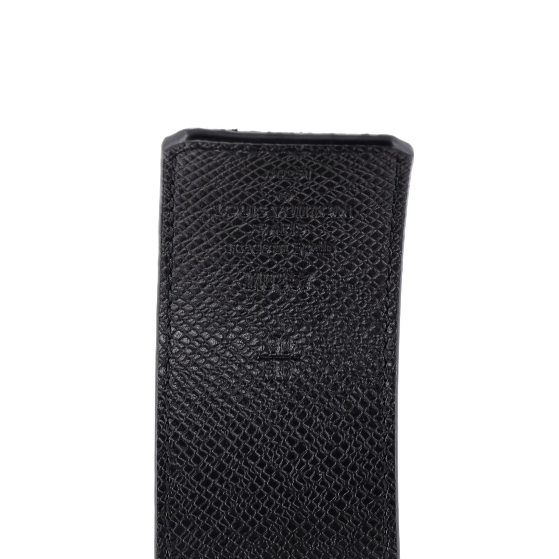 LV Initiales Reversible Belt Monogram Taigarama Wide - Image 3