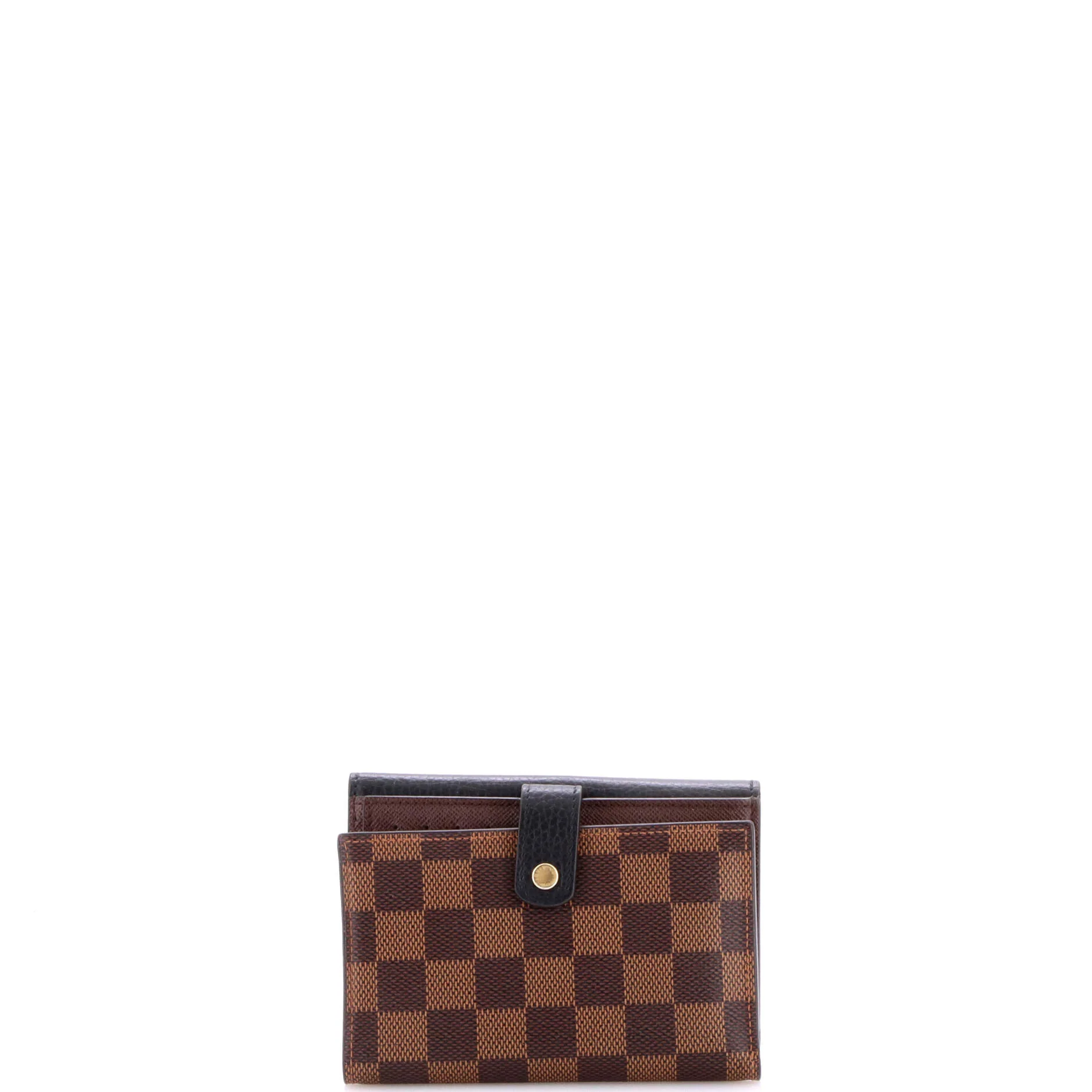 Normandy Wallet Damier and Leather Compact - Image 3