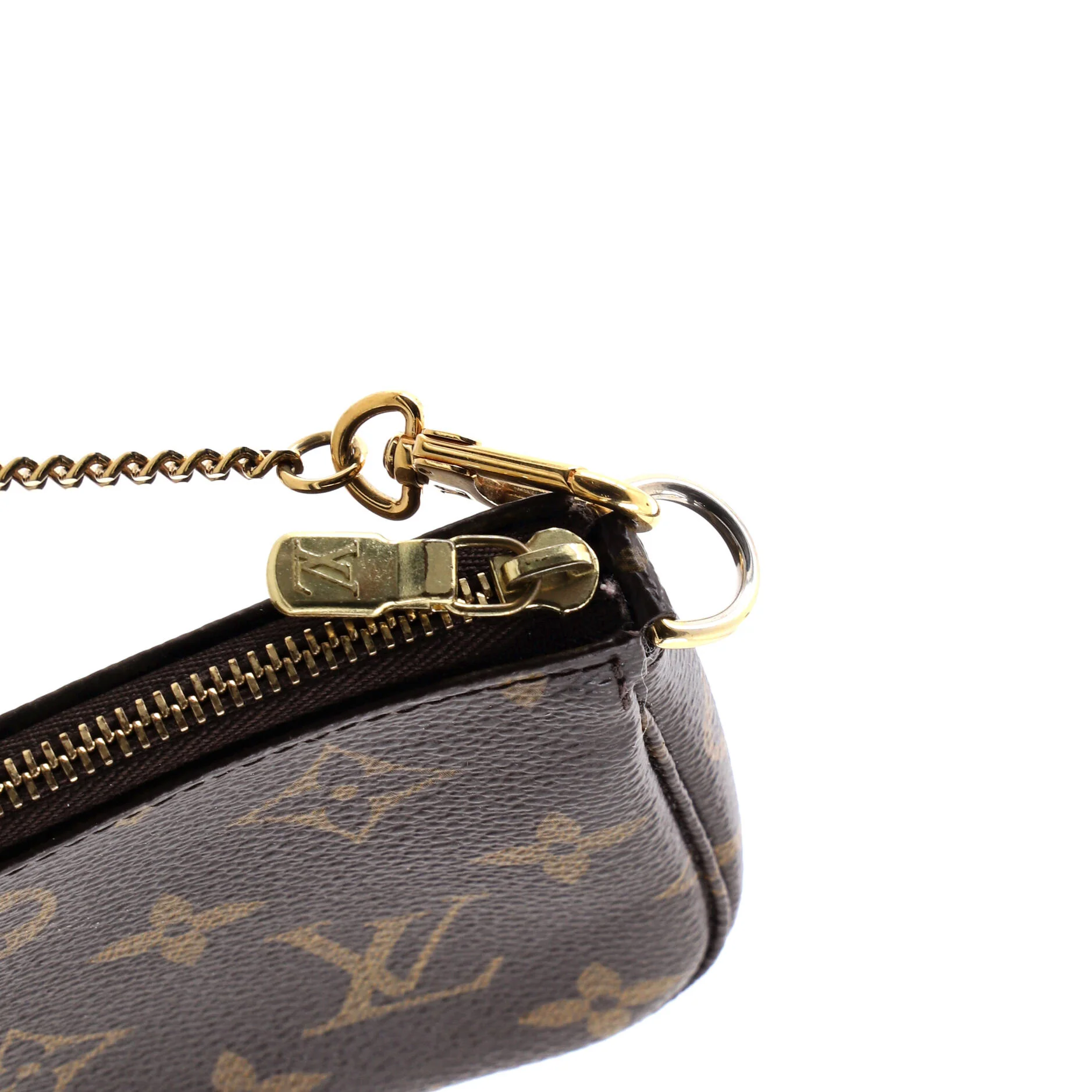 Petit Bucket Zip Pouch Monogram Canvas - Image 7