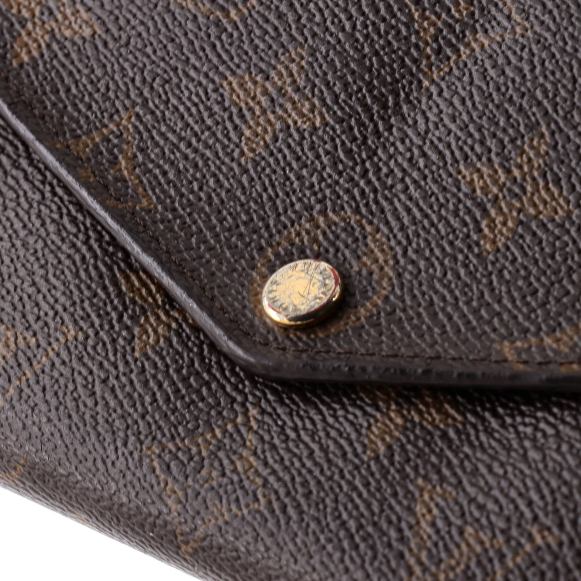 Sarah Wallet Monogram Canvas - Image 6
