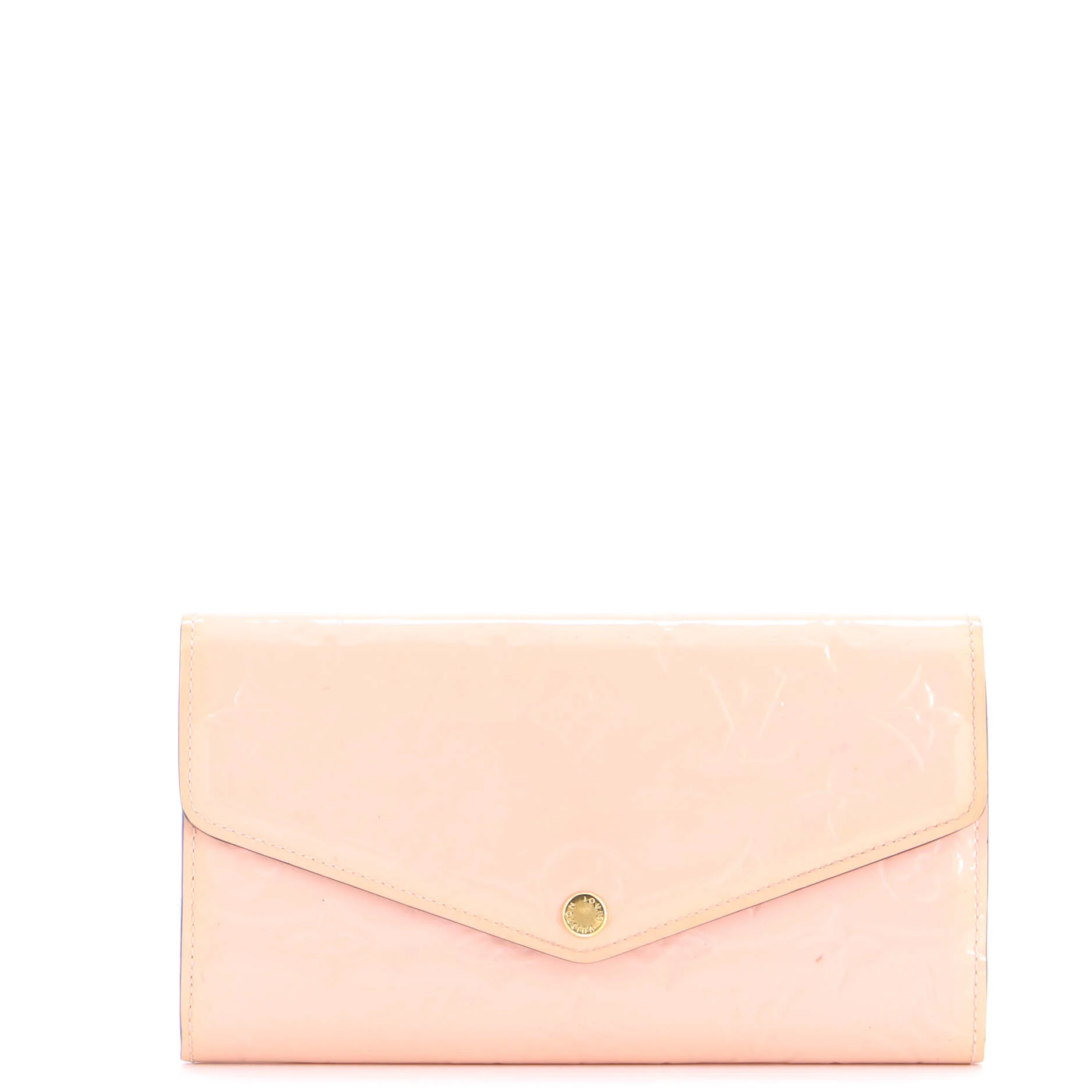 Sarah Wallet NM Monogram Vernis