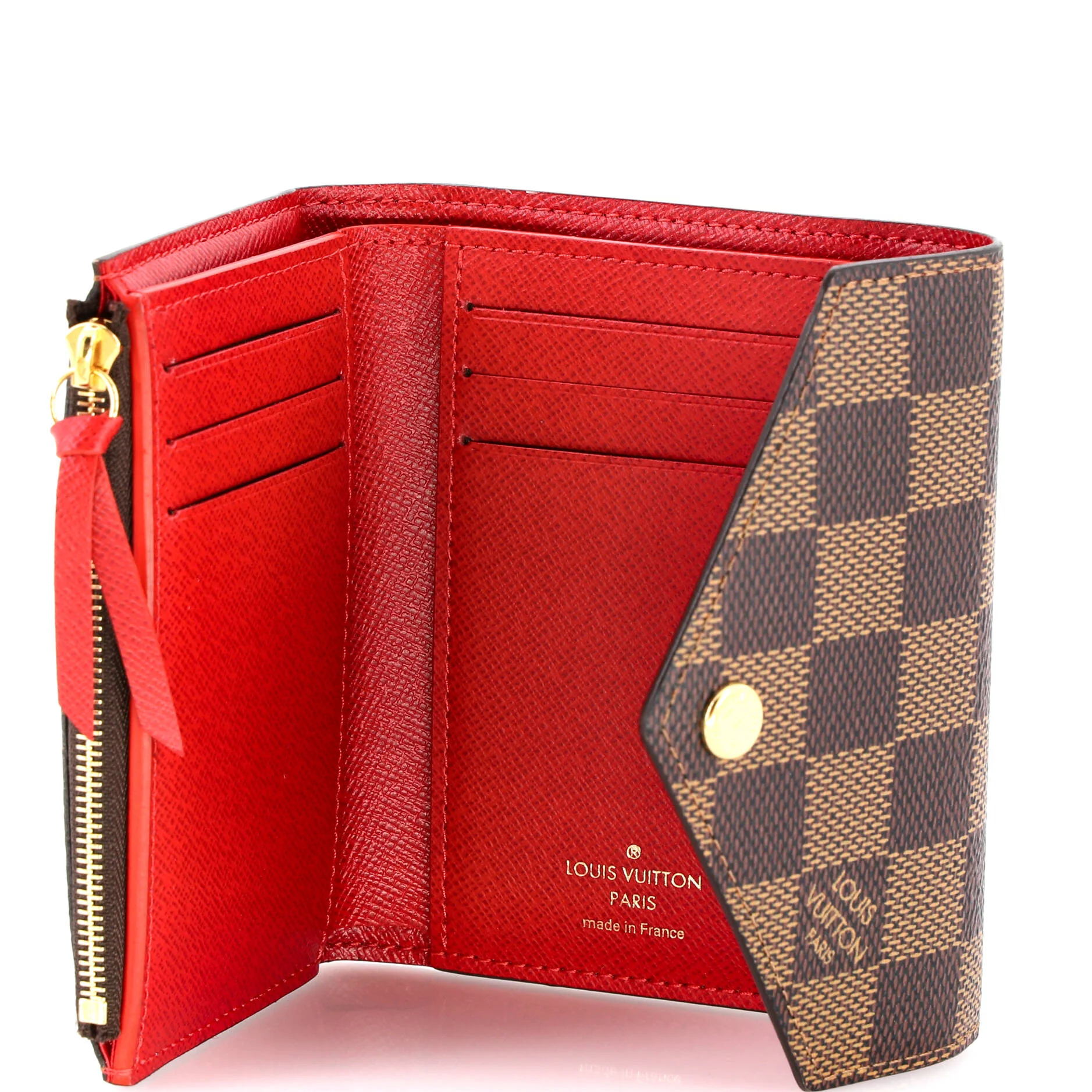 Victorine Wallet Damier - Image 5