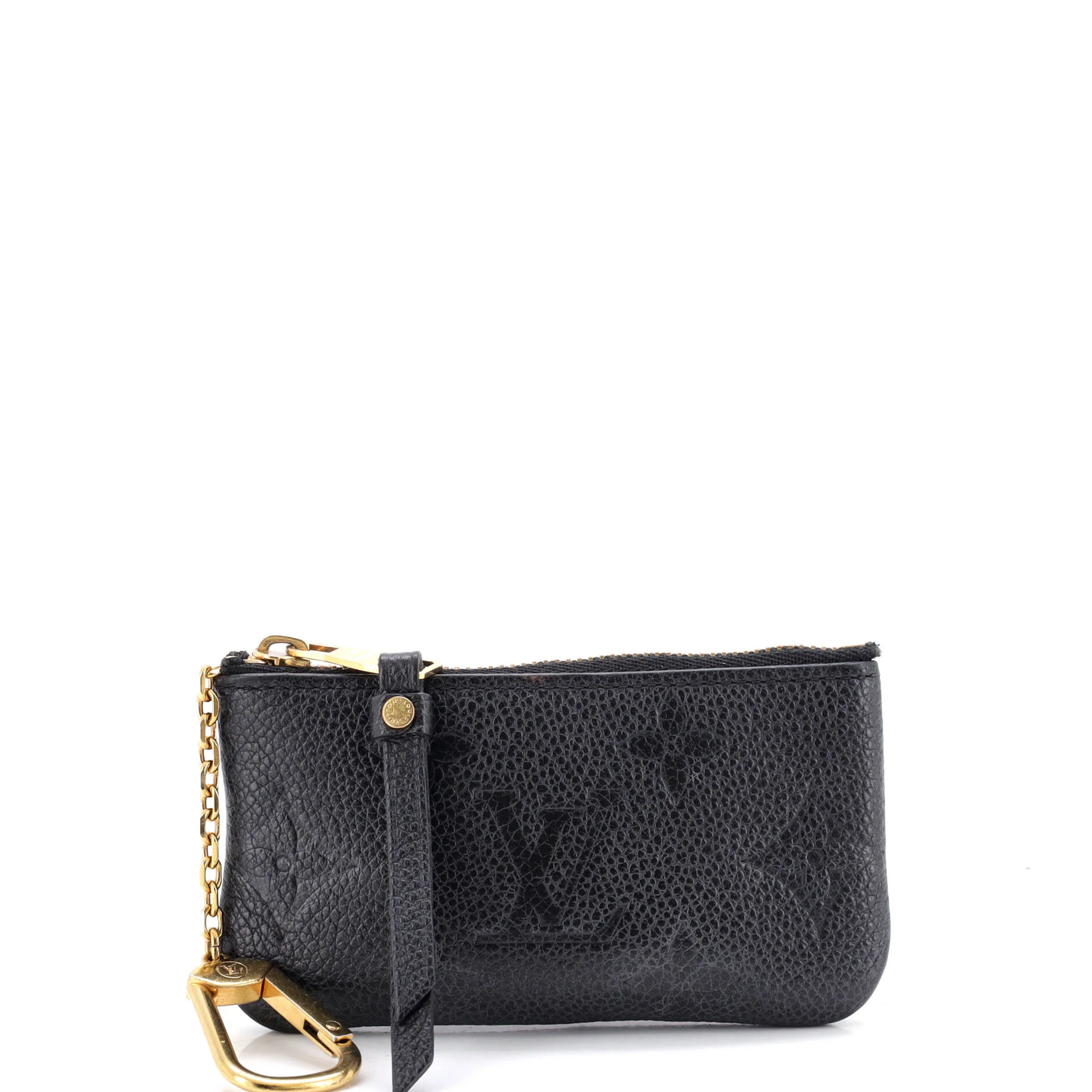 Zip Key Pouch Monogram Empreinte Leather
