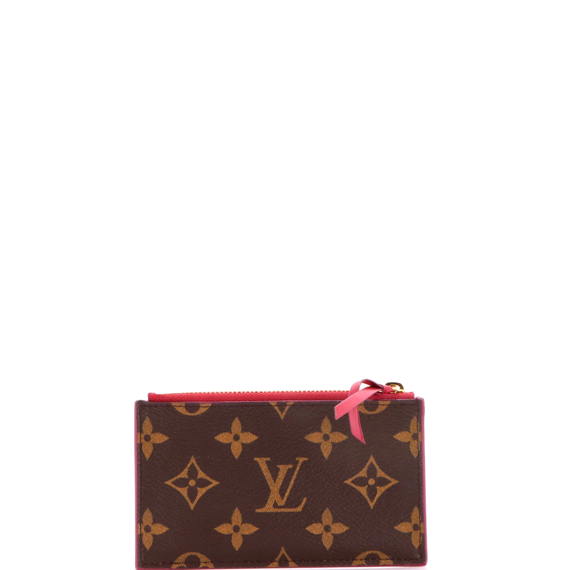 Zipped Card Holder NM Monogram Canvas - Image 3