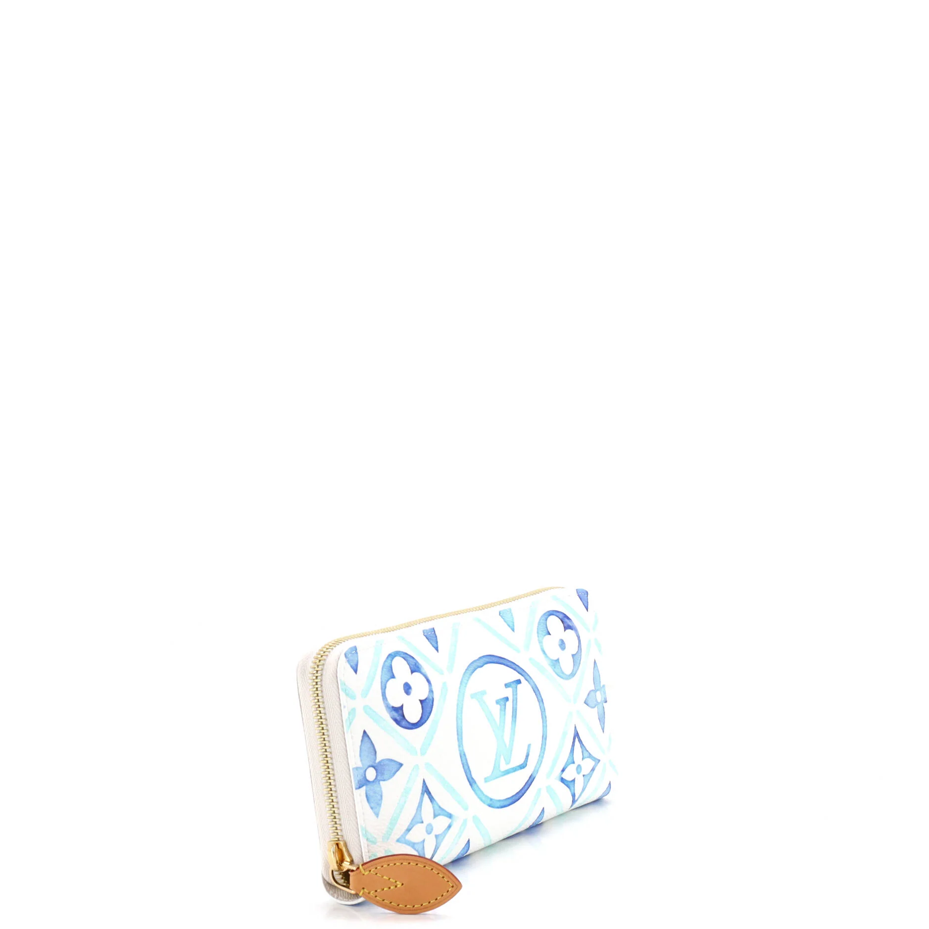 Zippy Wallet By The Pool Monogram Tile Canvas - Image 2