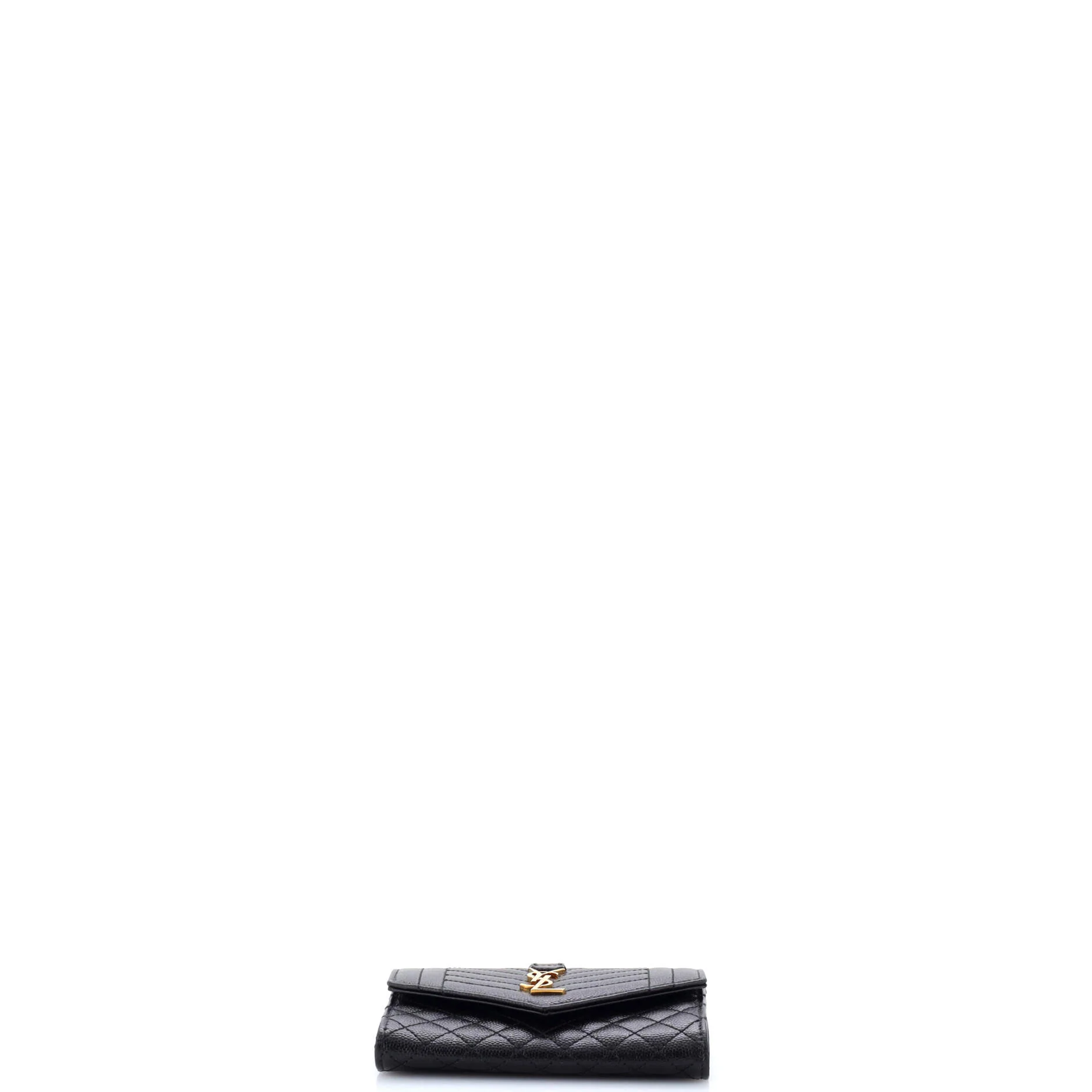 Classic Monogram Flap Wallet Mixed Matelasse Leather Small - Image 4