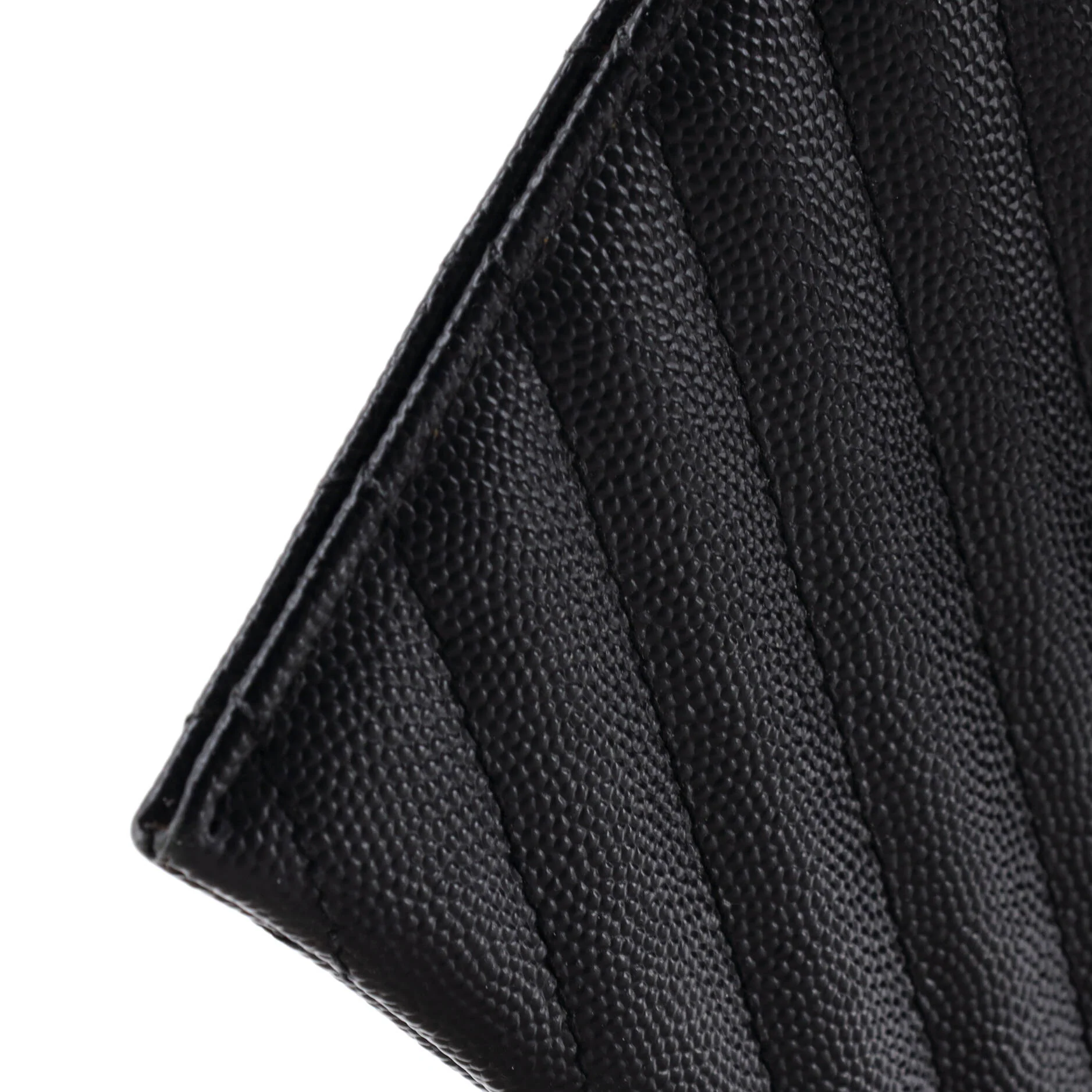 Classic Monogram Zip Bill Pouch Matelasse Chevron Leather Medium - Image 6