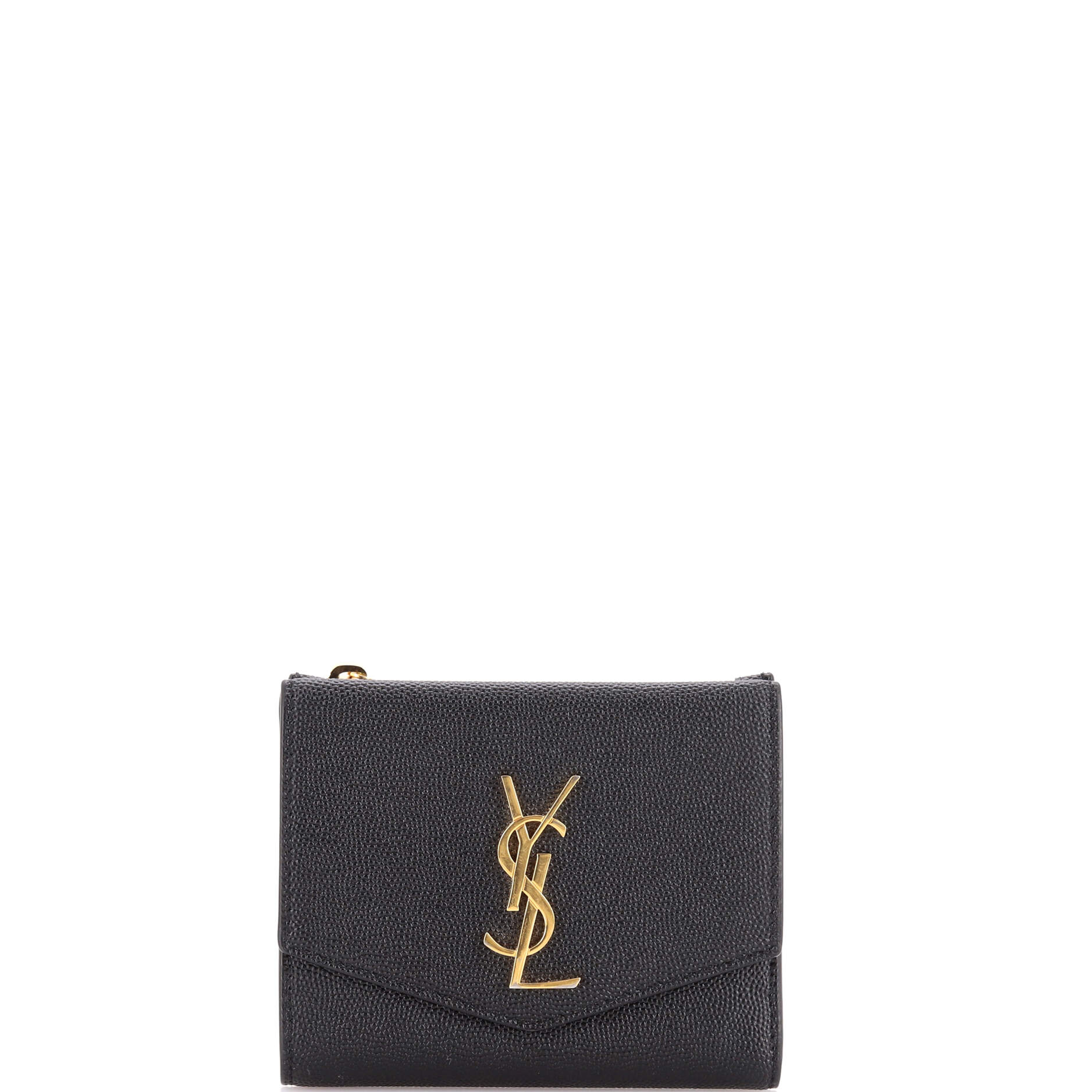 Uptown Compact Flap Wallet Leather