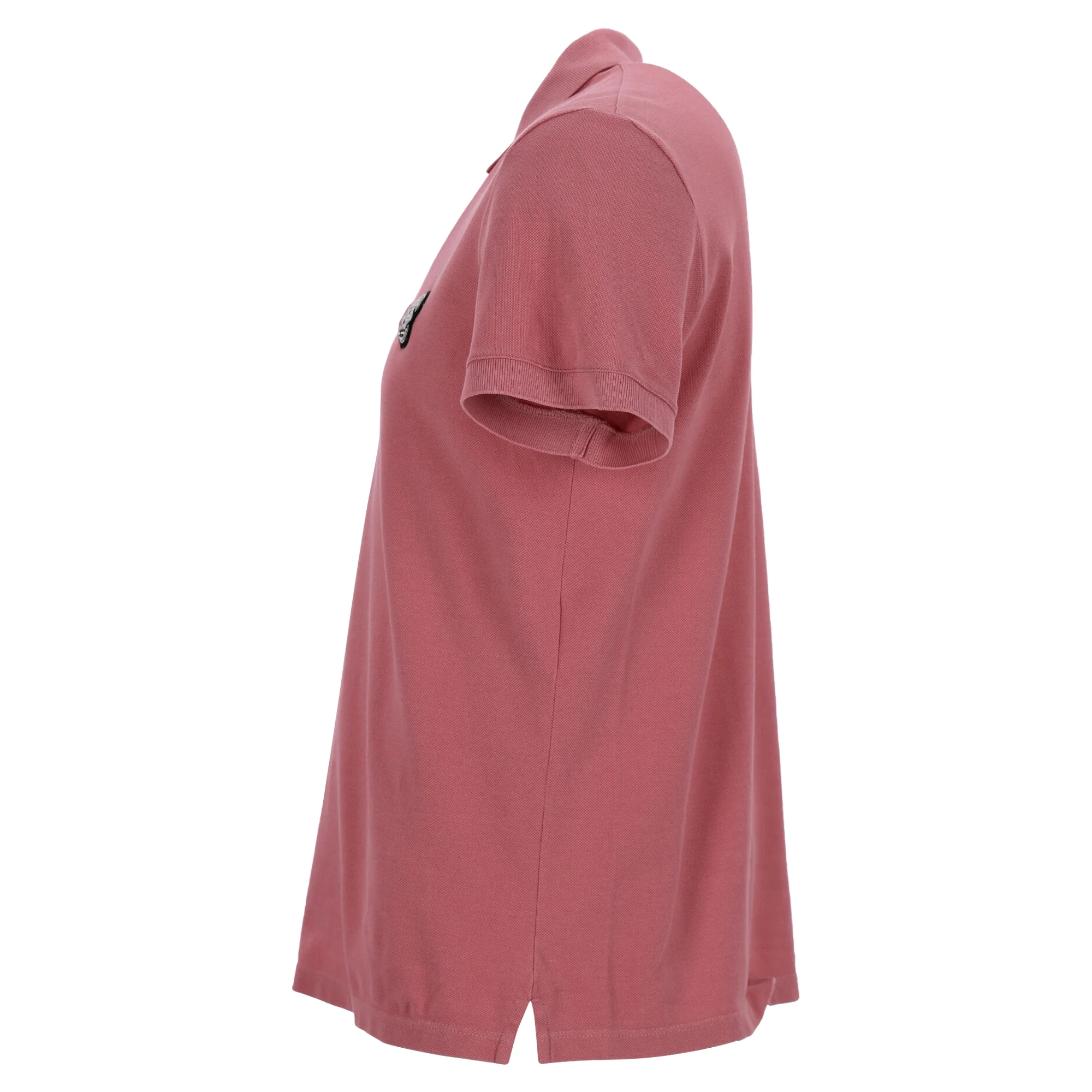 Men's Alexander Mcqueen Skull Polo Shirt in Pink Cotton - Image 2