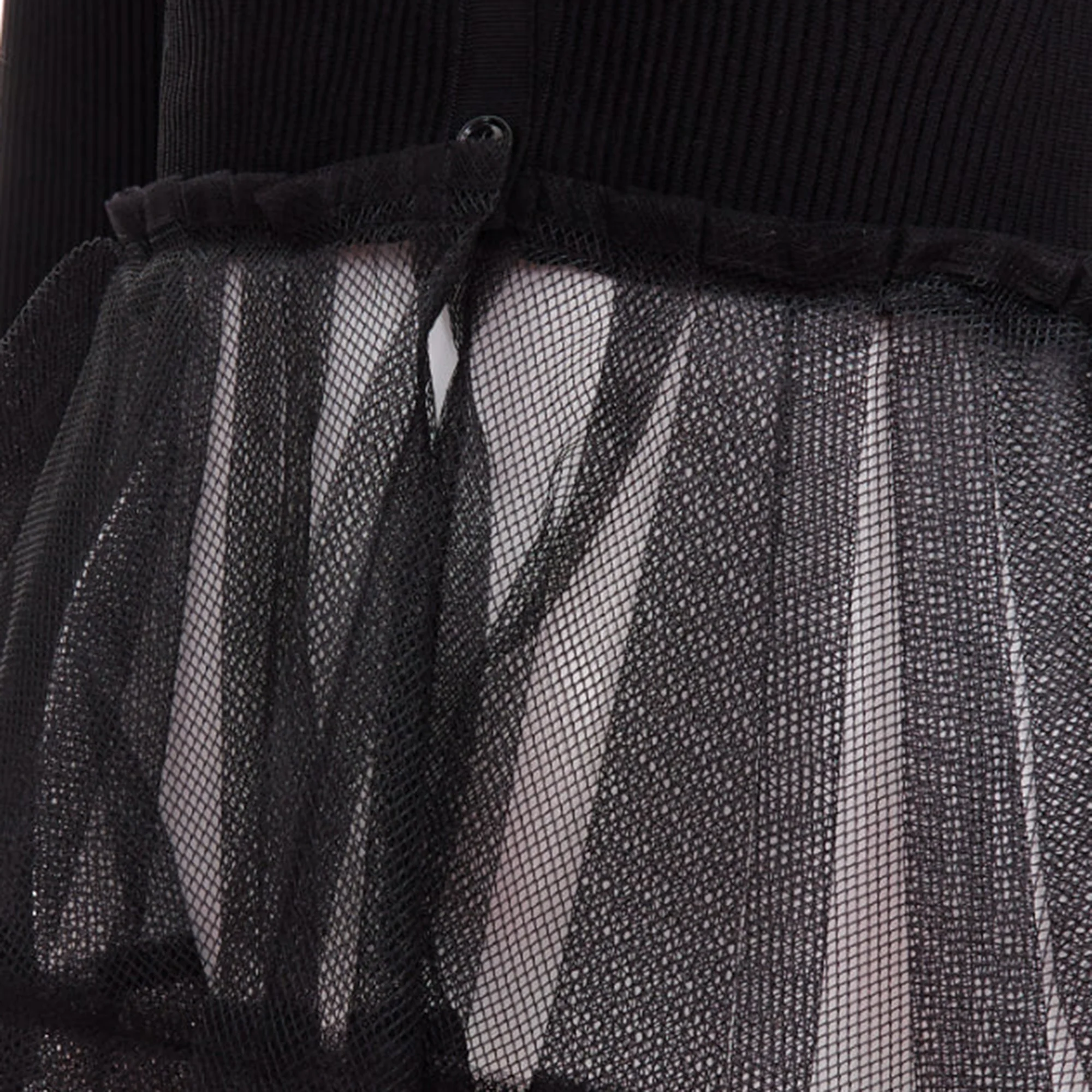 Women's Alexander Mcqueen 2023 Tulle Peplum Cardigan - Image 2