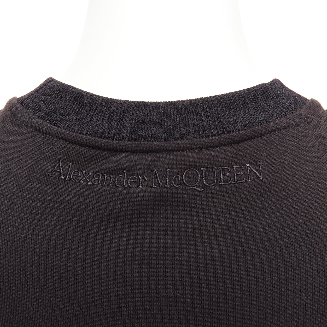 Women's Alexander Mcqueen Cold Shoulder Fit Flared Taffeta Skirt Dress - Image 8