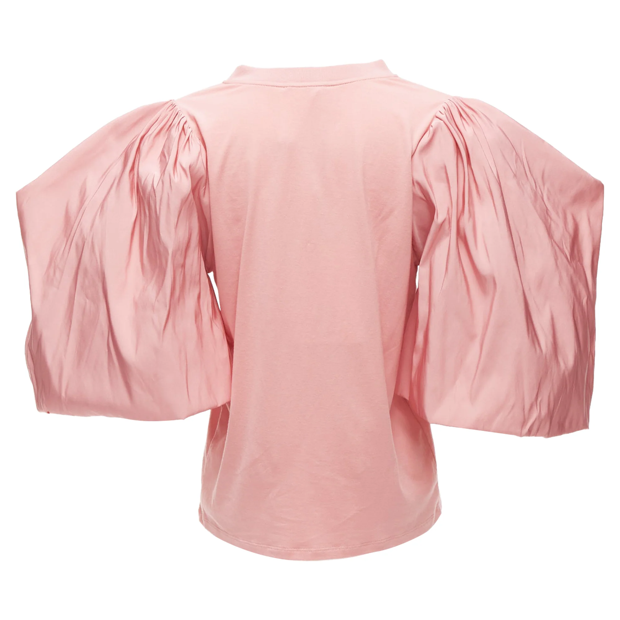Women's Alexander Mcqueen Dramatic Puff Sleeve Cotton Tshirt - Image 5