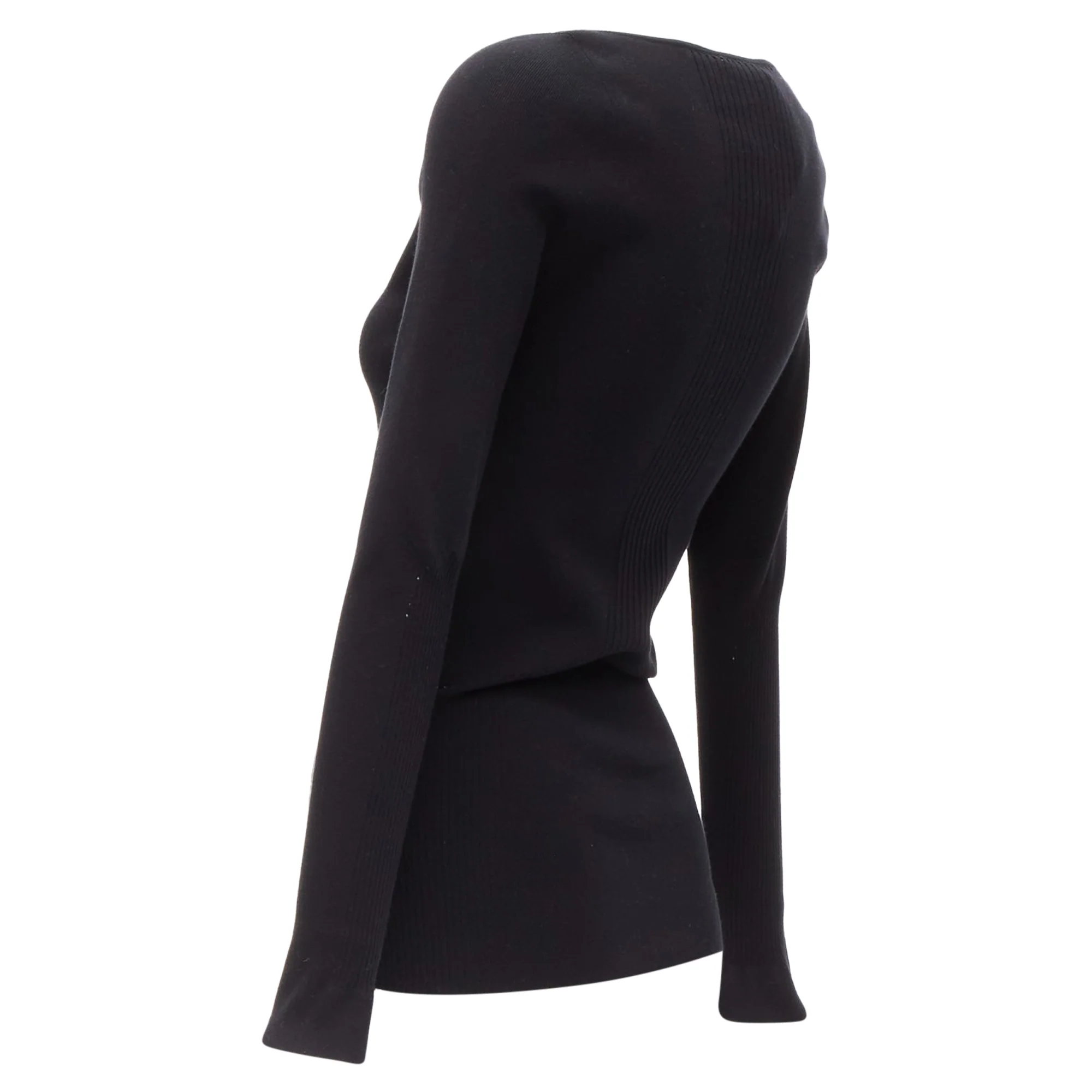 Women's Balenciaga Demna modal knit sweetheart neckline knitted top - Image 6