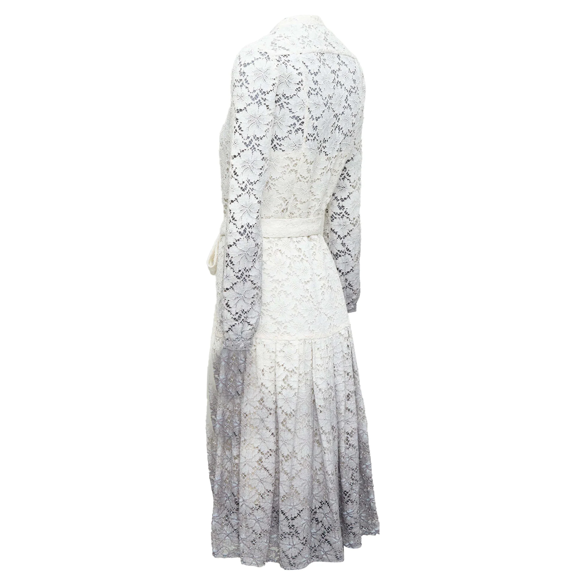 Women's Burberry Prorsum Ombre Lace Dress - Image 6
