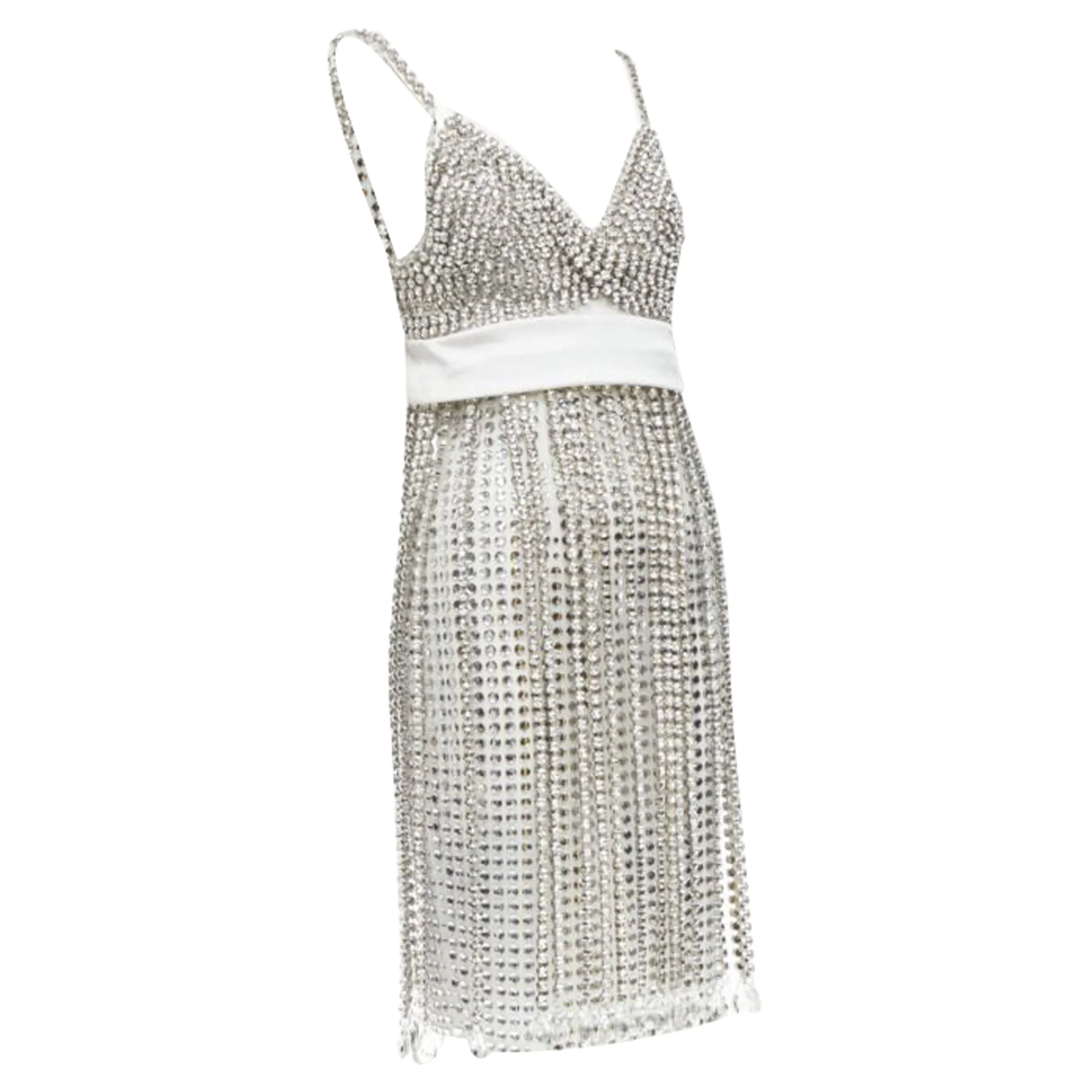 Women's Burberry Riccardo Tisci rhinestone crystal dress - Image 3
