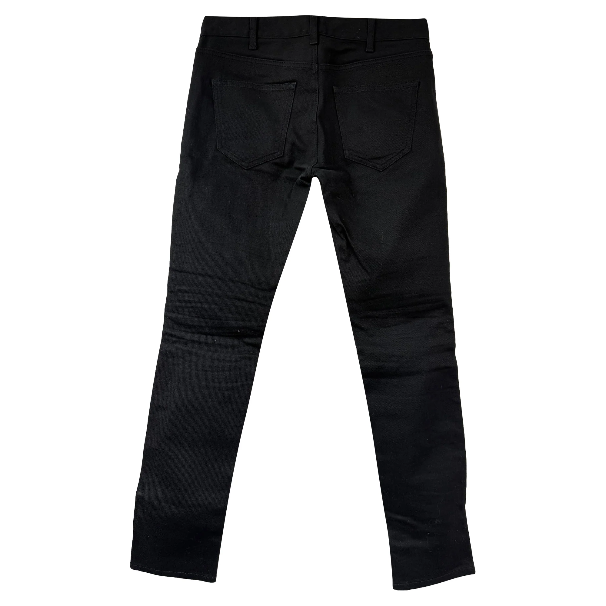 Men's Celine Fitted Jeans in Black Cotton - Image 2