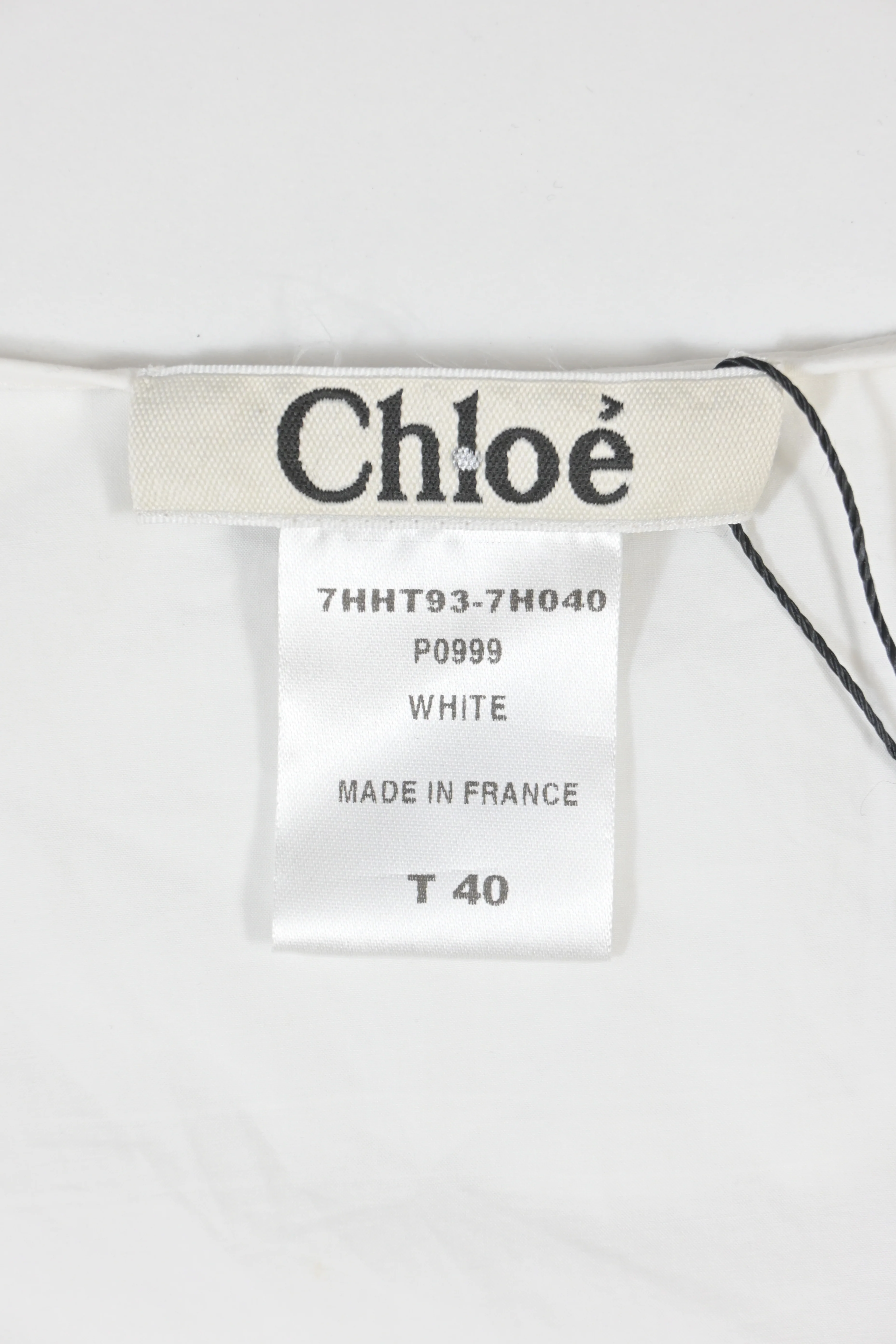 Women's Chloe Sleeveless Ruffled Top in White Cotton - Image 10