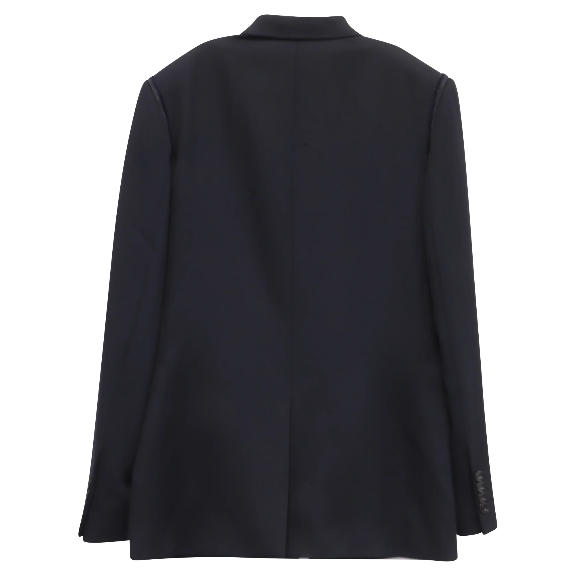 Men's Dior Homme Blazer in Navy Blue Virgin Wool - Image 3