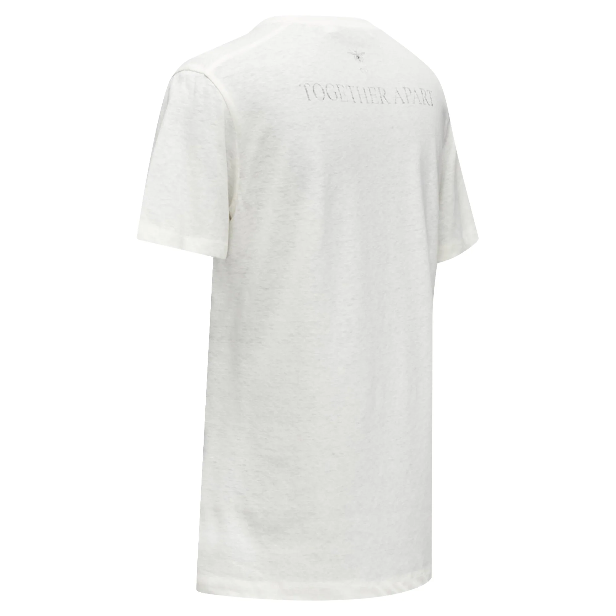 Women's Dior MMXX Together Apart Print Washed Cotton Linen Sleeve Tshirt - Image 6
