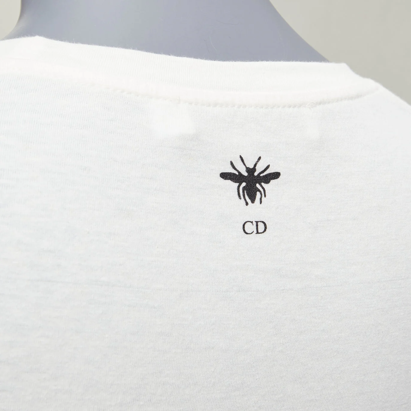 Women's Dior Vibe Star Logo Graphic Print Cotton Linen Short Sleeve Tshirt - Image 8