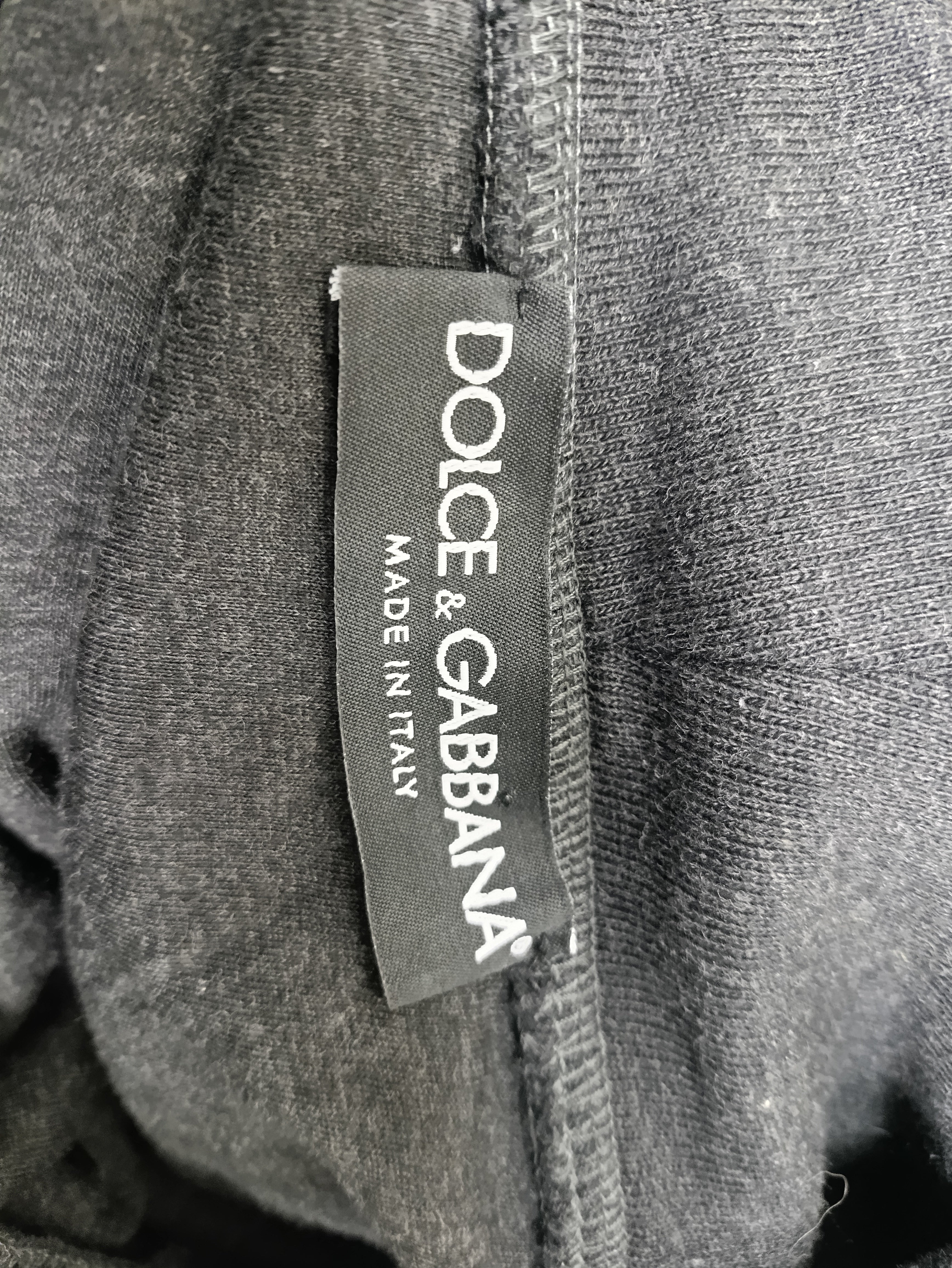 Women's Dolce & Gabbana Tiger-Embroidered Hoodie in Grey Cotton - Image 10