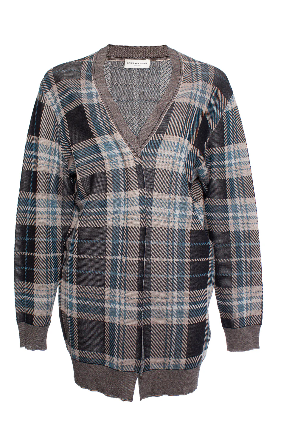 Women's Dries van Noten Checkered cardigan
