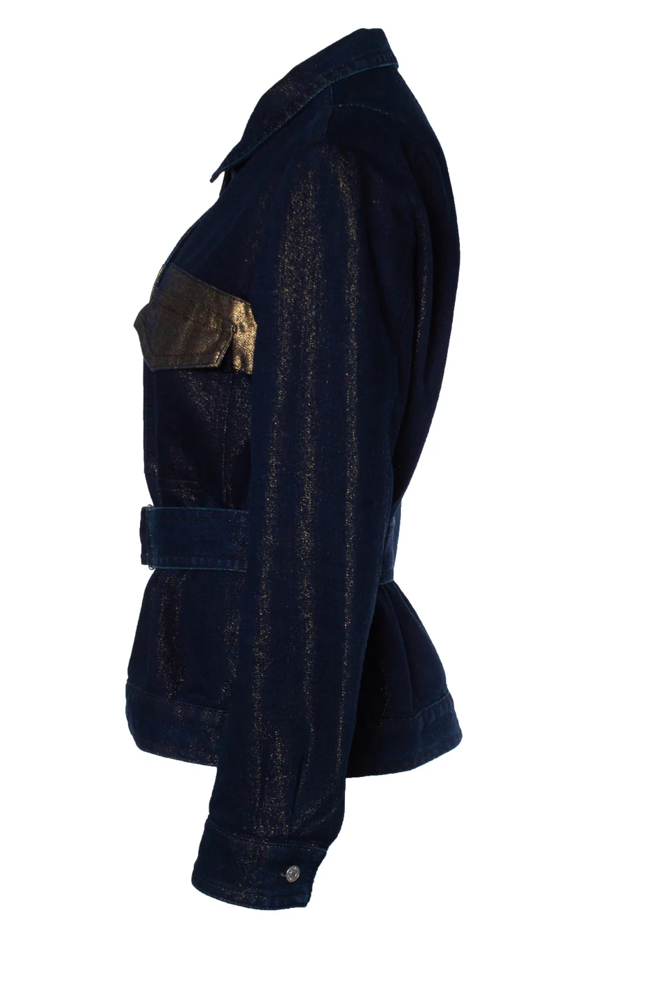 Women's Dries van Noten Denim lurex jacket - Image 3