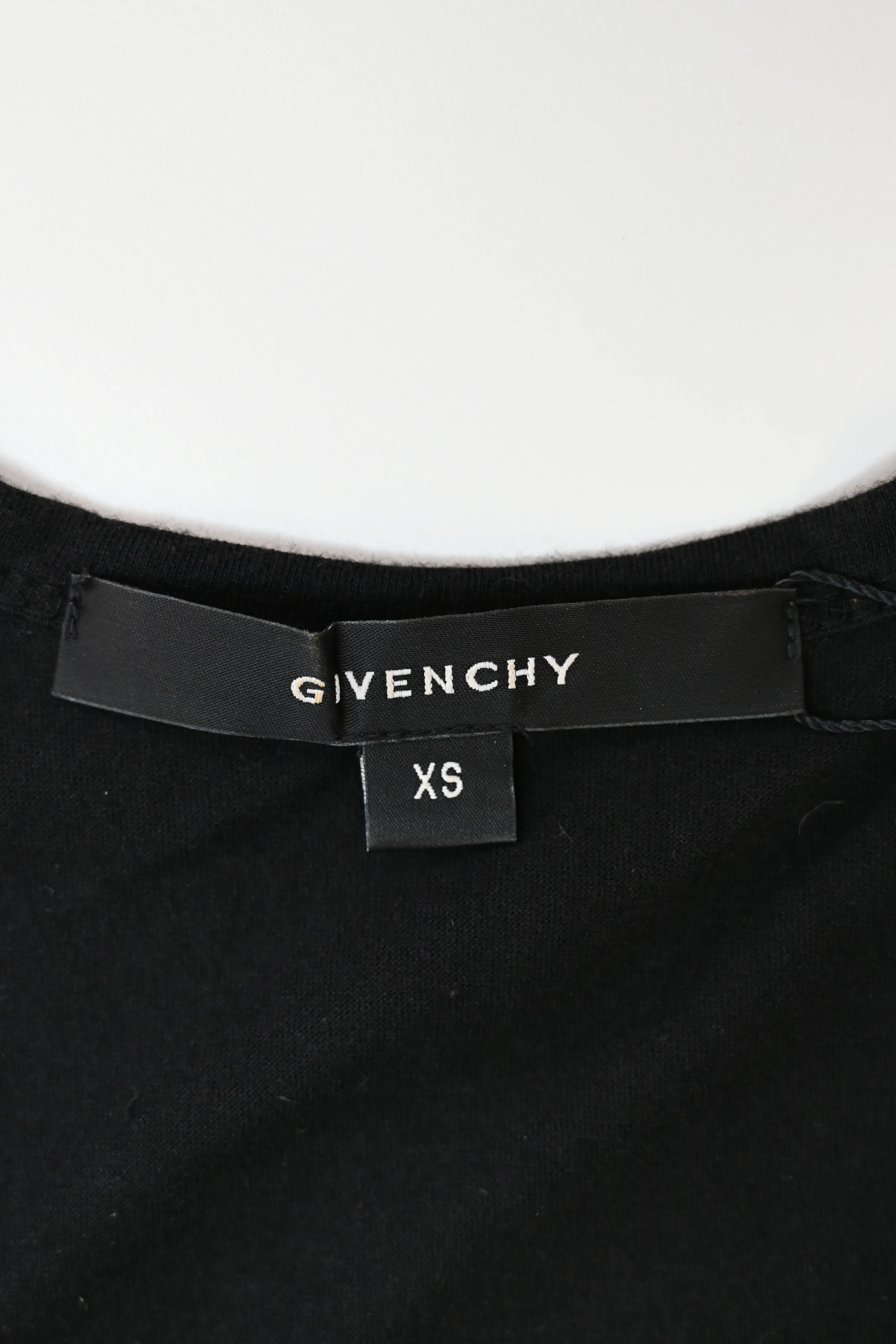Women's Givenchy Ruffled Sleeveless Top in Black Cotton - Image 9