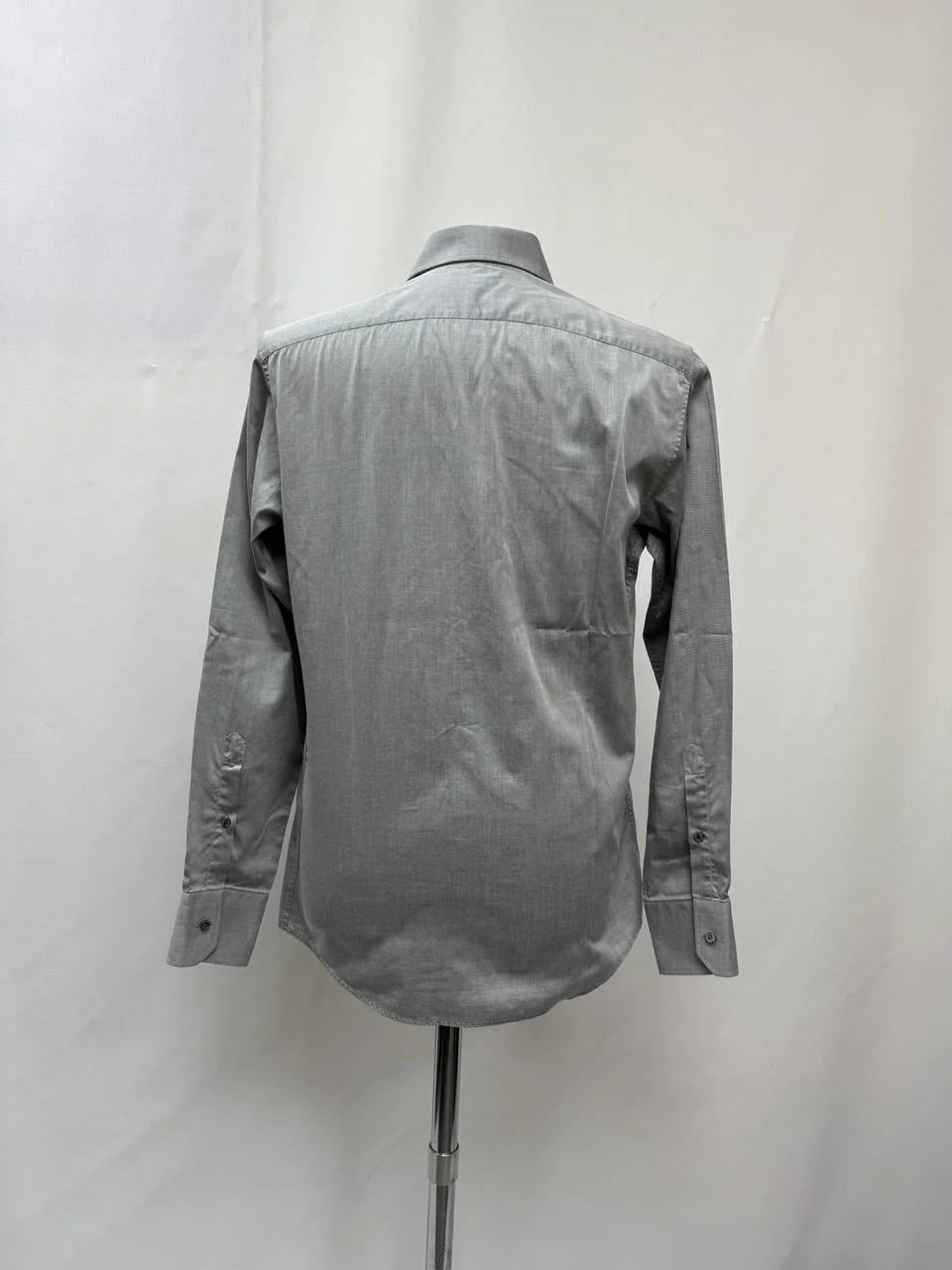 Men's Gucci Buttoned Shirt in Grey Cotton - Image 7