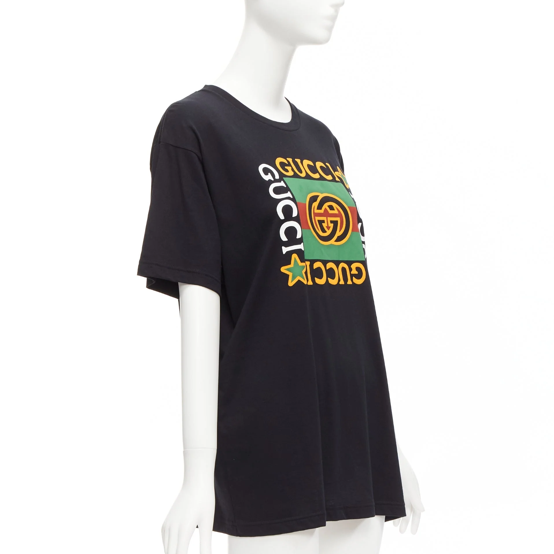Women's Gucci gg box logo cotton long relaxed tshirt - Image 9