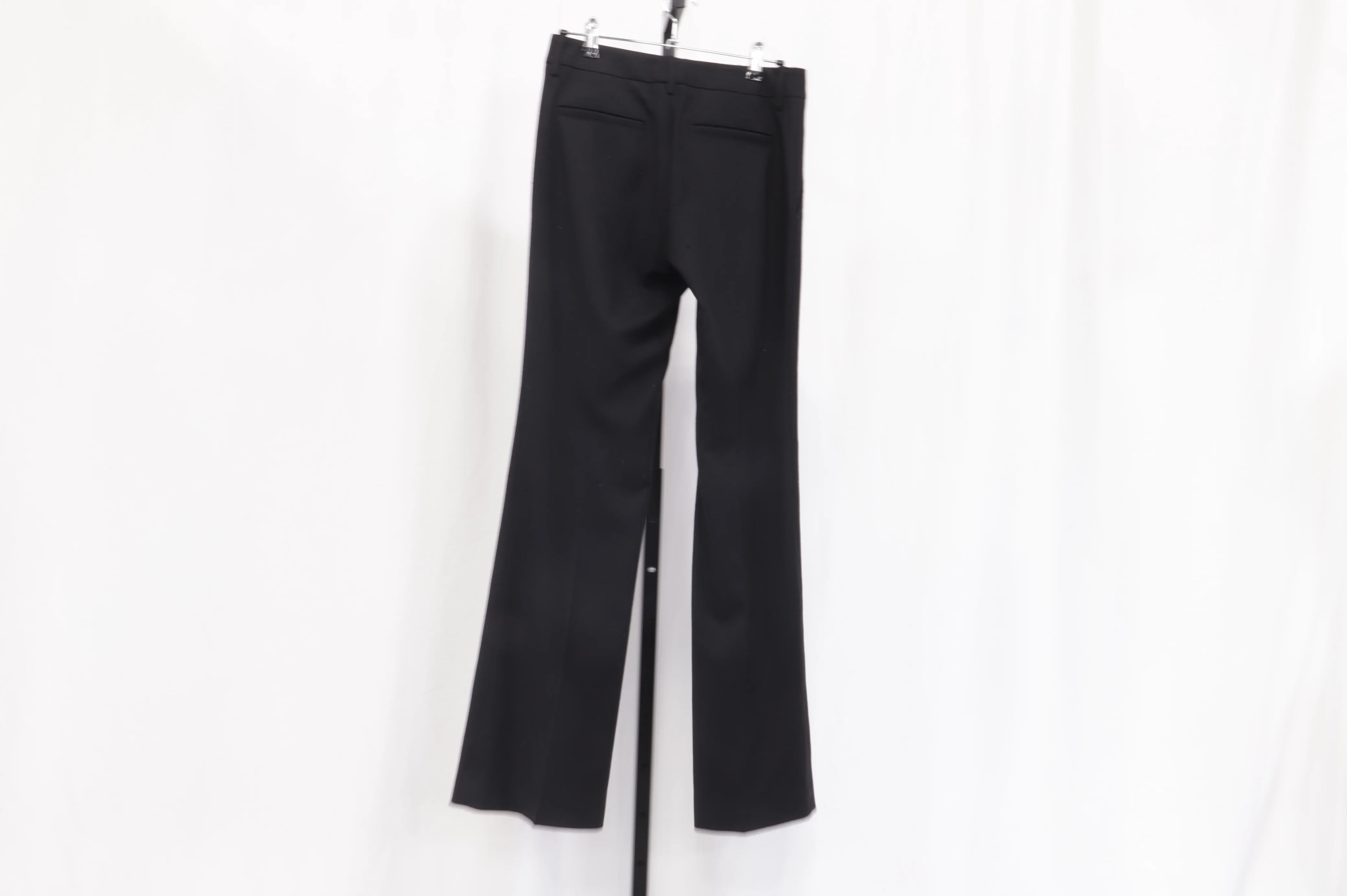 Women's Gucci Horsebit Closure Straight-Leg Trousers in Black Wool - Image 8