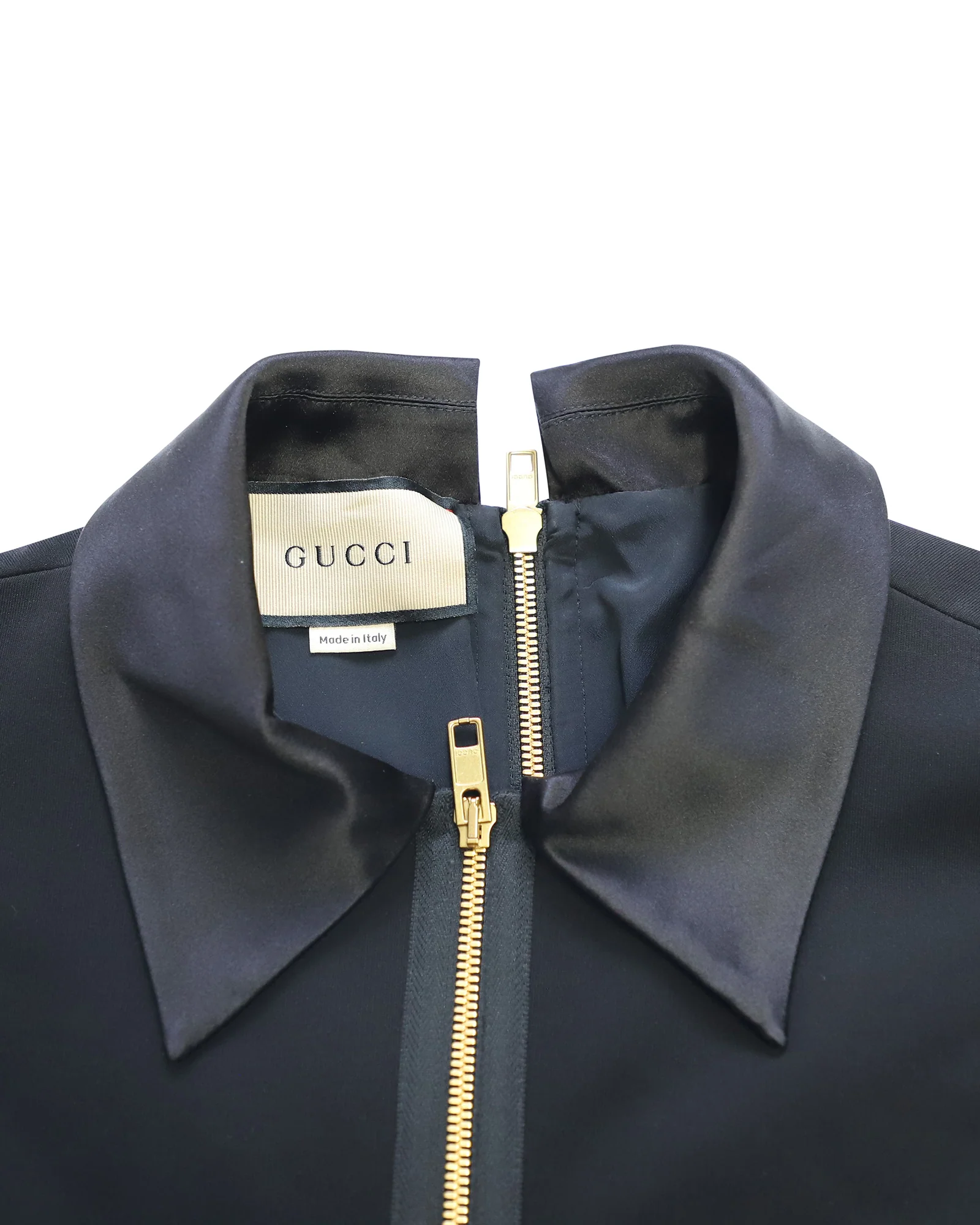 Women's Gucci Jersey Mini Dress with G Buckle Belt in Black Viscose - Image 7