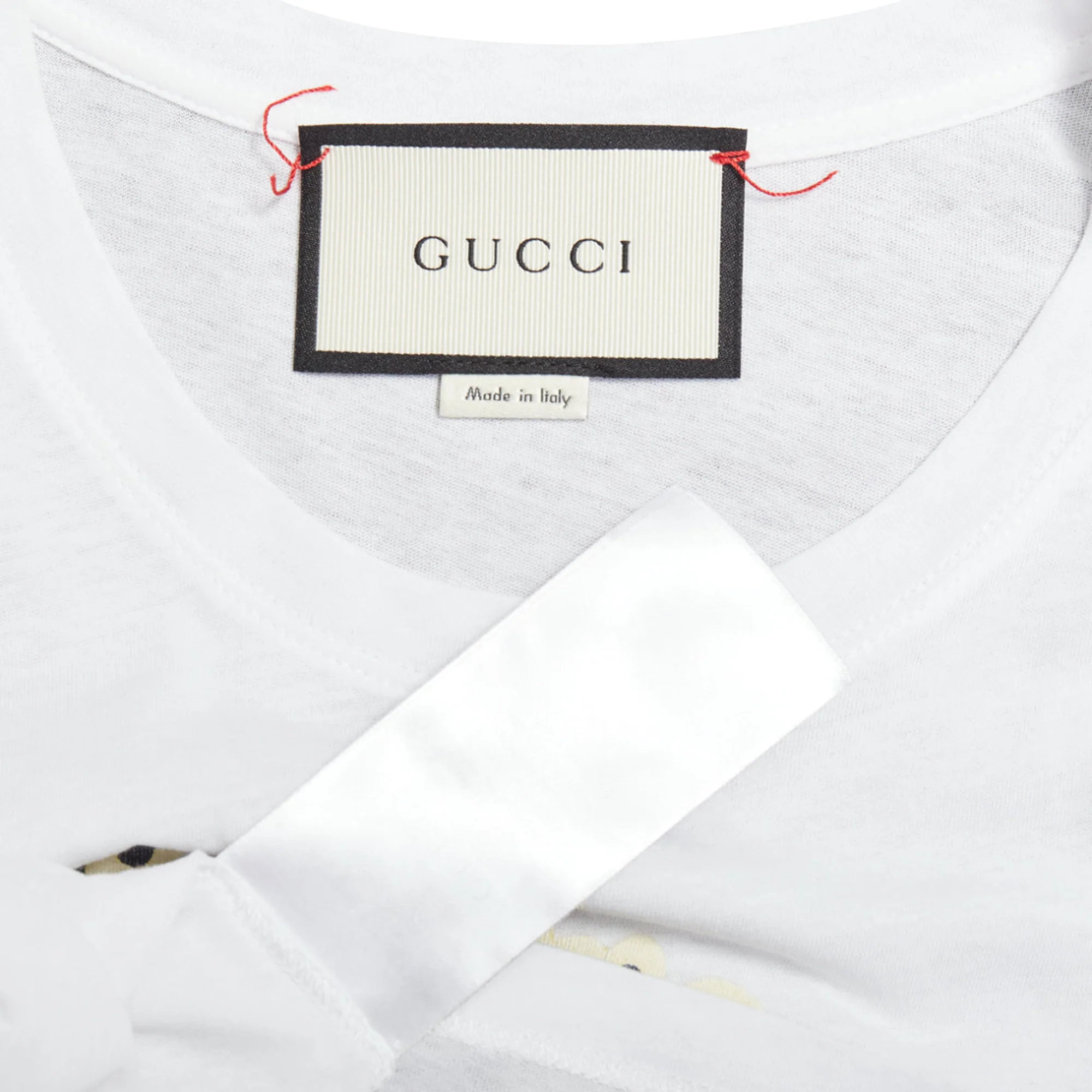 Women's GUCCI L'Aveugle Par Amour white butterfly embroidered tshirt XS - Image 9
