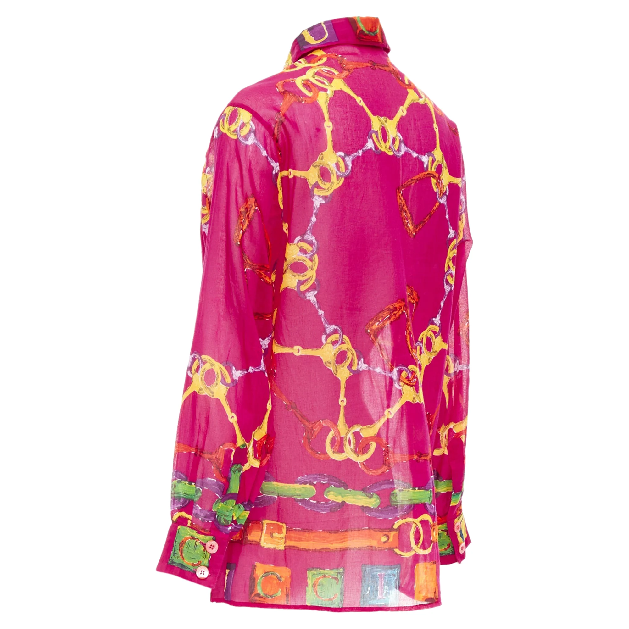 Women's Gucci Tom Ford 1996 GG Chain Shirt - Image 5