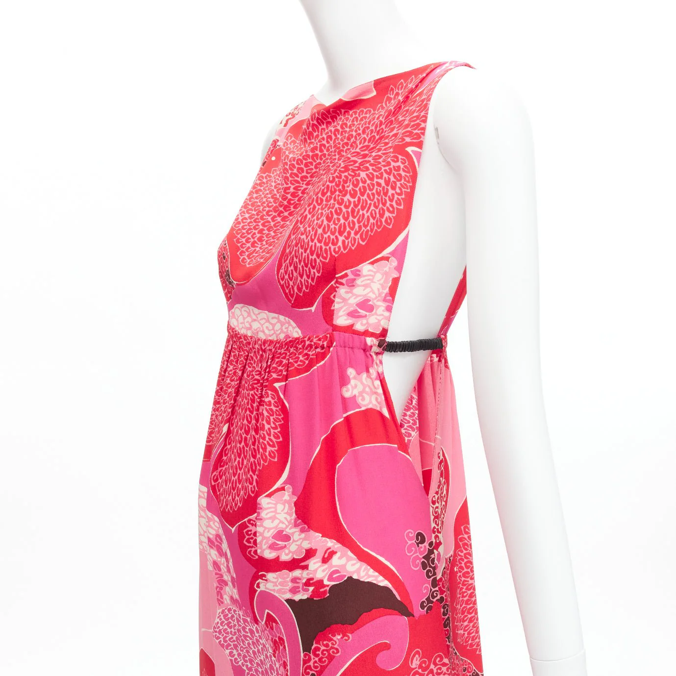 Women's Gucci Tom Ford floral cutout leather strap dress - Image 8