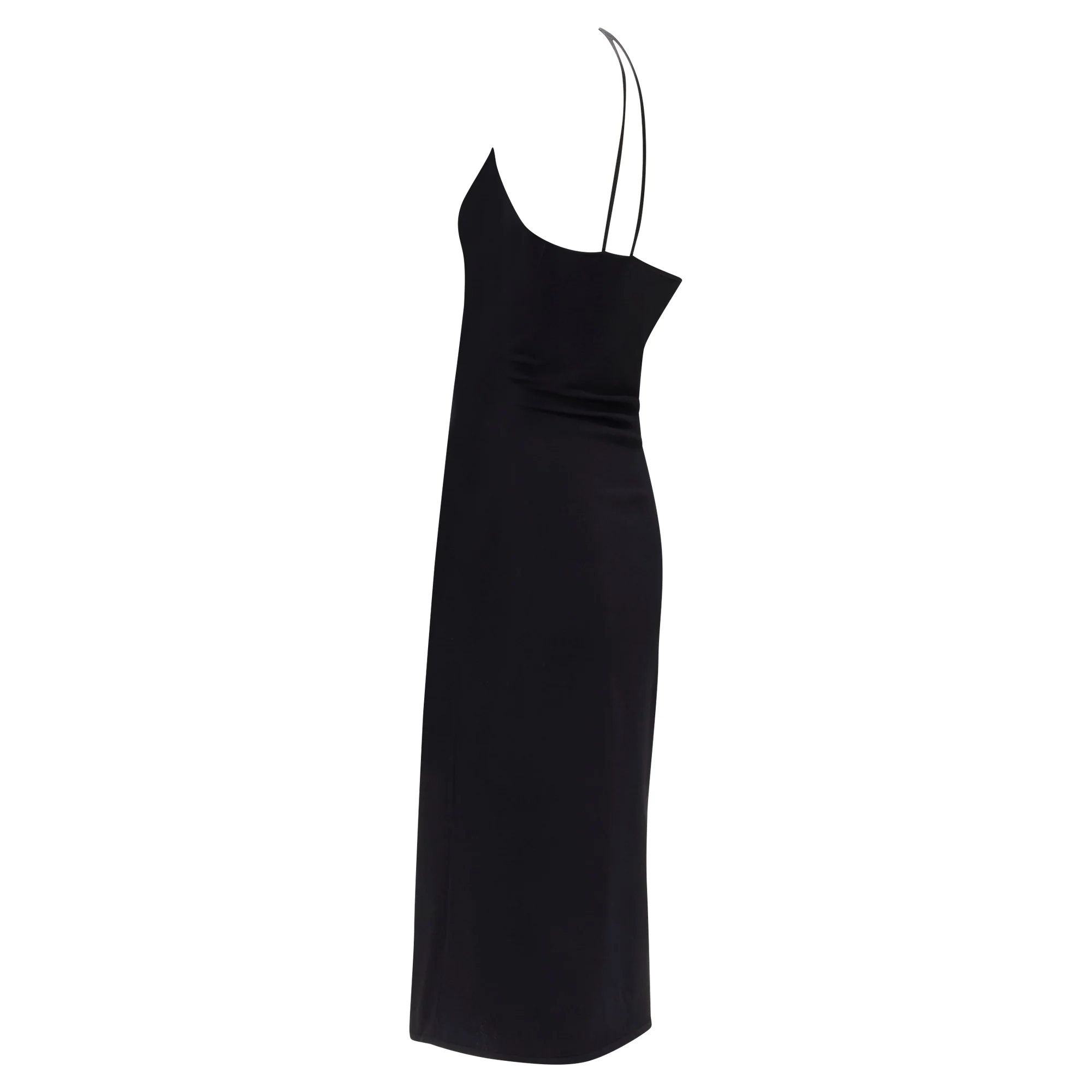 Women's Gucci tom ford leather strap g buckle jersey bodycon dress - Image 6