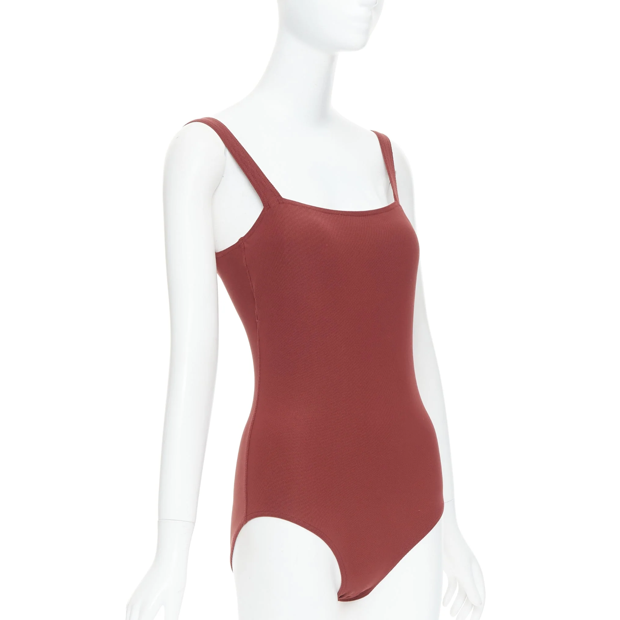Women's Hermes Martin Margiela twill jersey one-piece bodysuit - Image 9